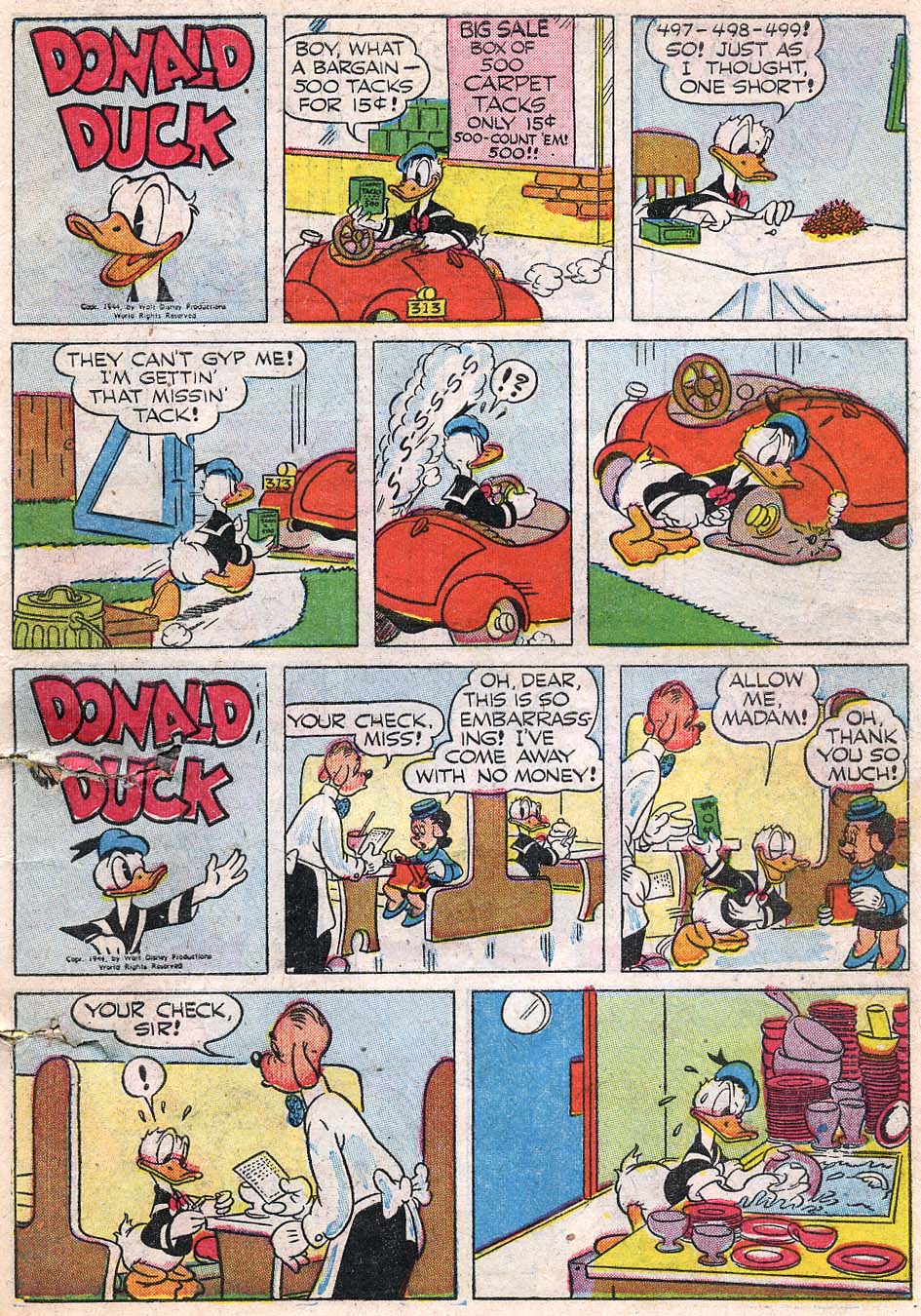 Read online Walt Disney's Comics and Stories comic -  Issue #100 - 39