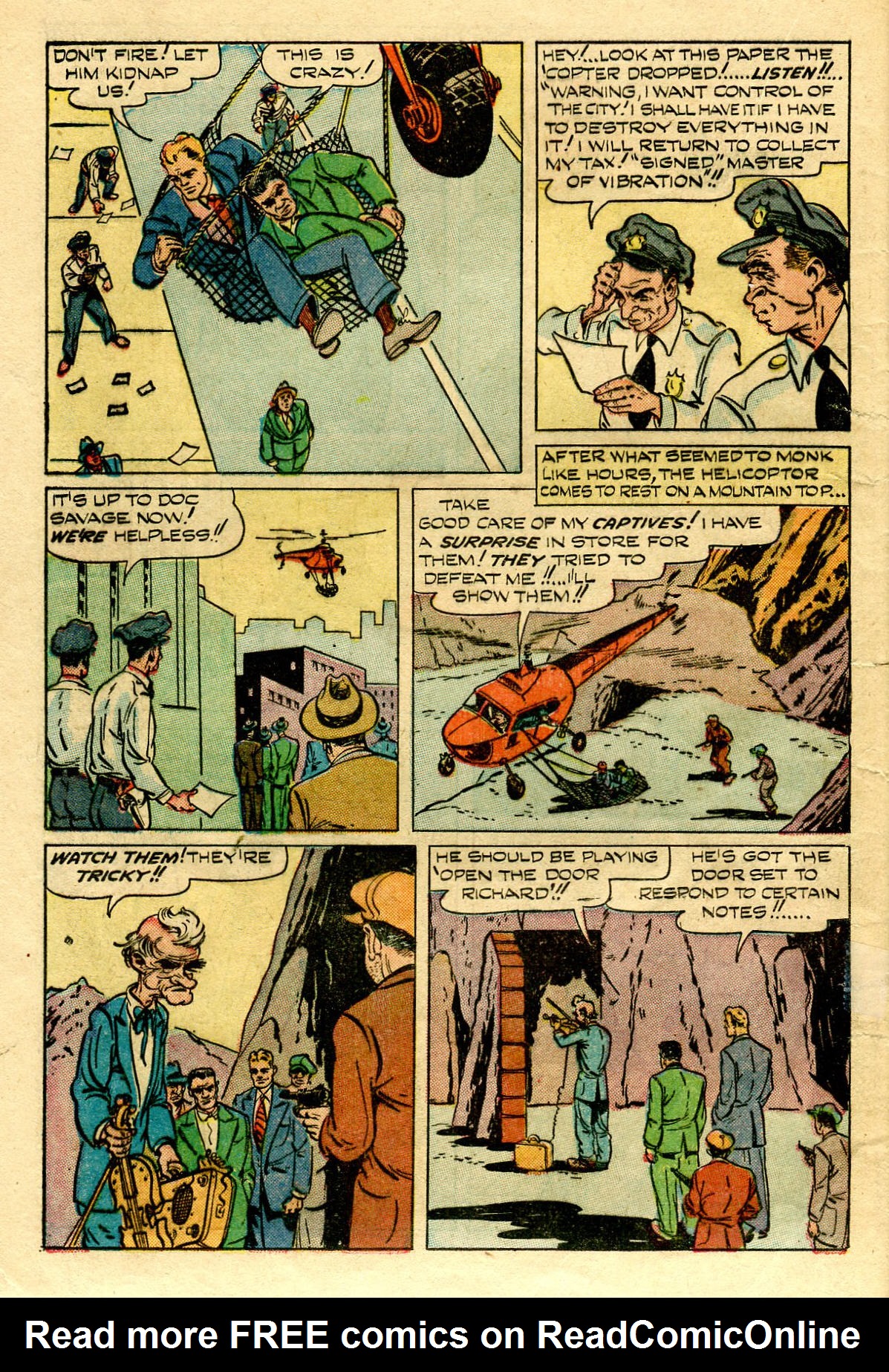 Read online Shadow Comics comic -  Issue #83 - 32