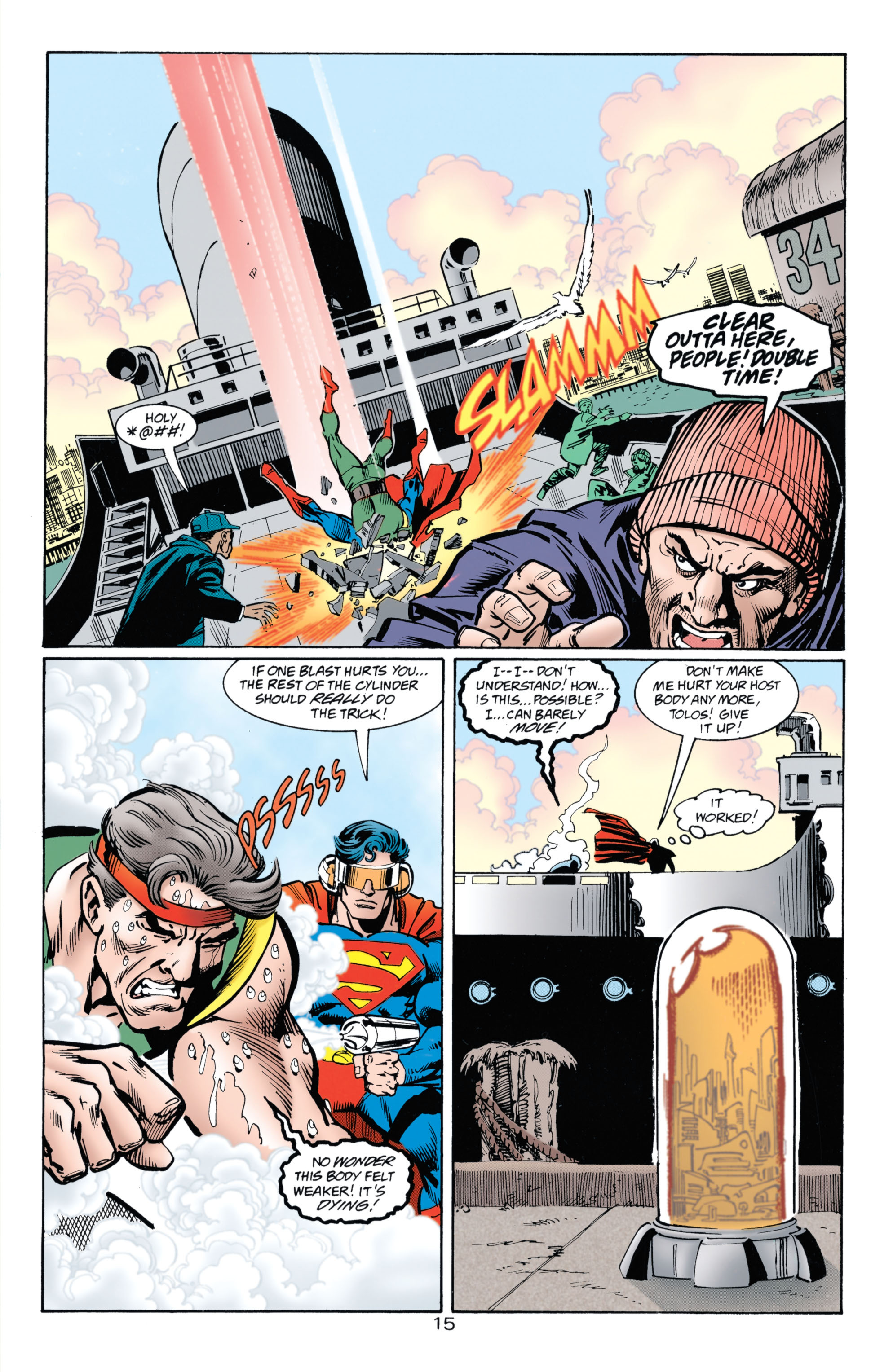 Read online Superman (1987) comic -  Issue #116 - 16