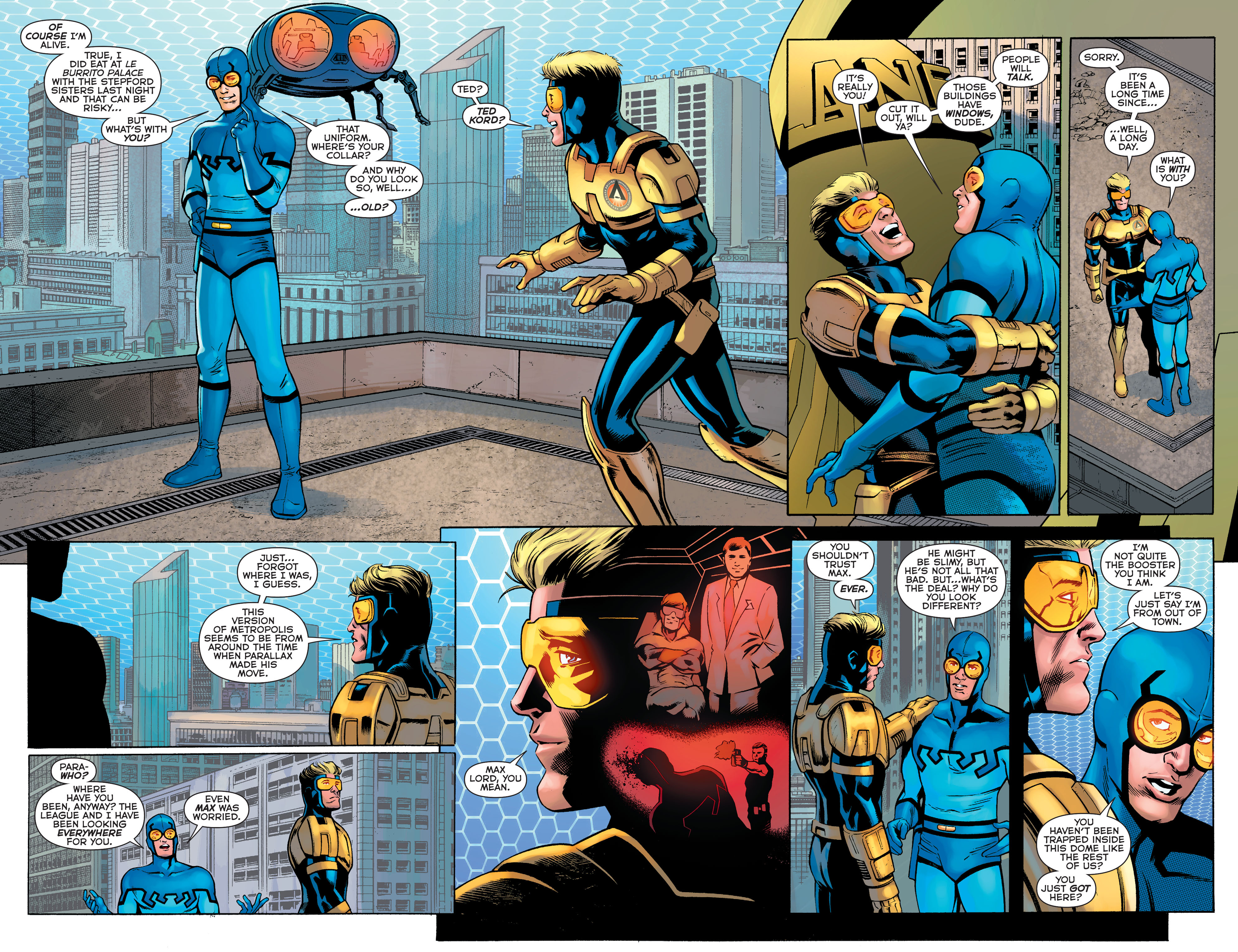 Read online Convergence Booster Gold comic -  Issue #2 - 3