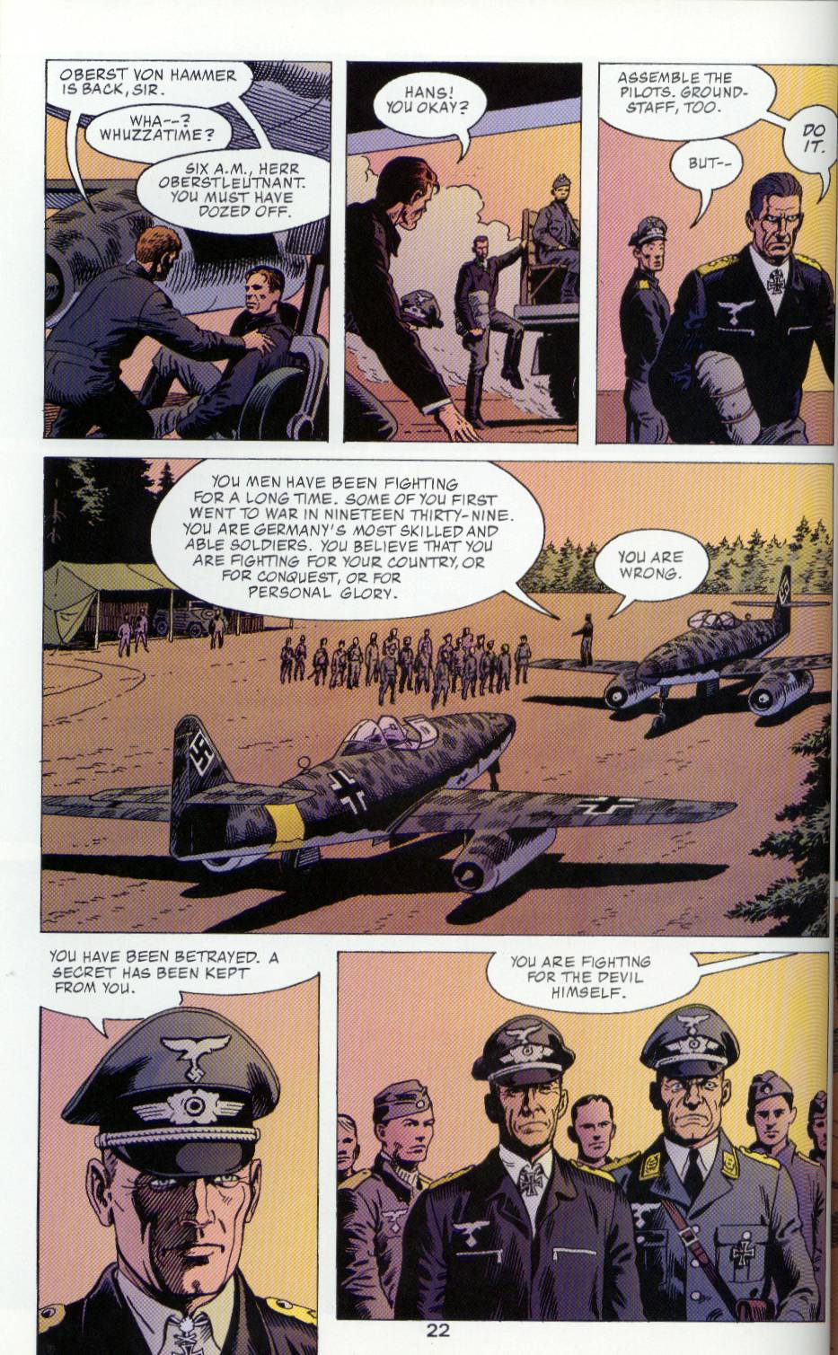 Read online Enemy Ace: War In Heaven comic -  Issue #2 - 23