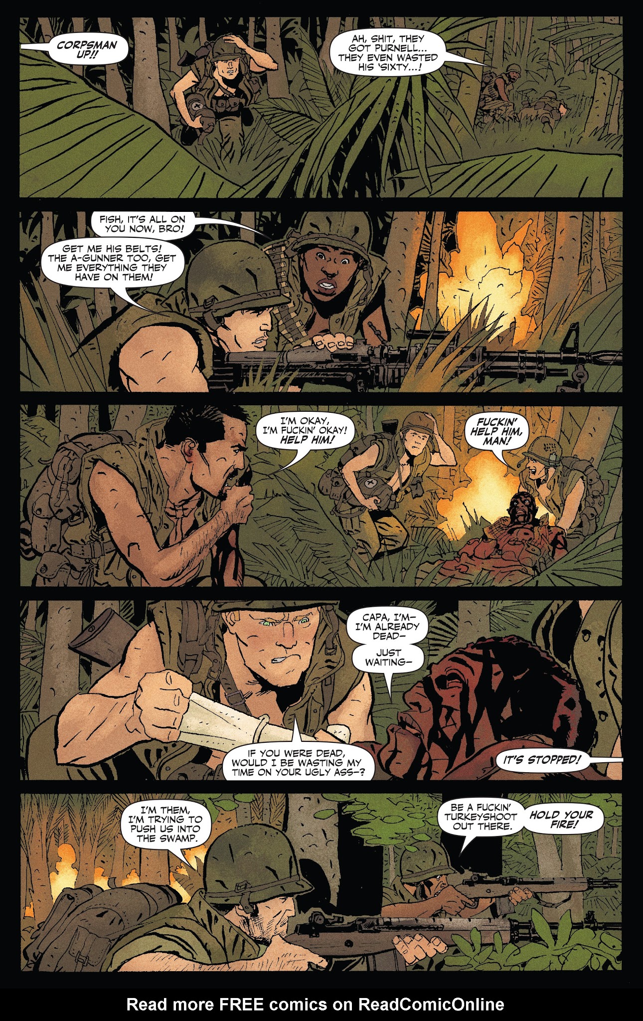 Read online Punisher MAX: The Platoon comic -  Issue #5 - 12