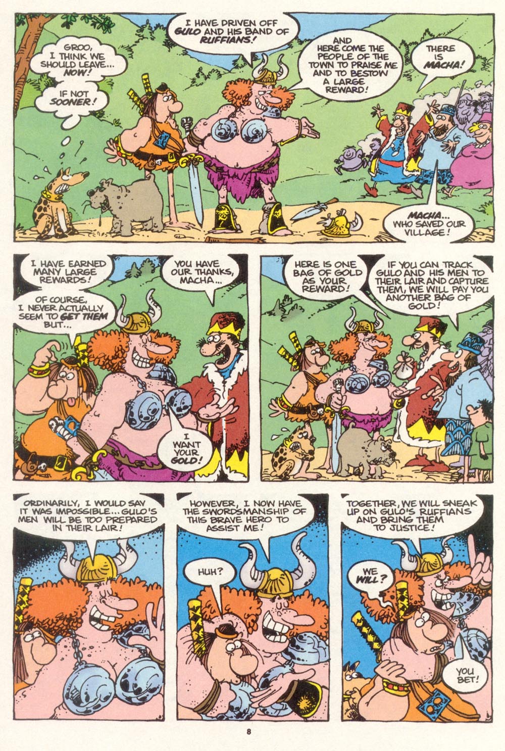 Read online Sergio Aragonés Groo the Wanderer comic -  Issue #117 - 10