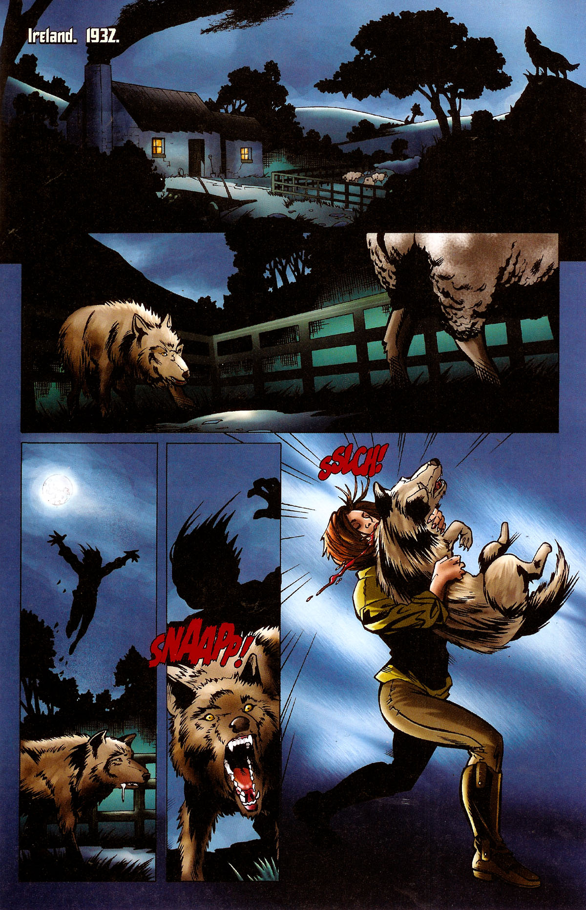 Read online Bloodrayne: Twin Blades comic -  Issue # Full - 3