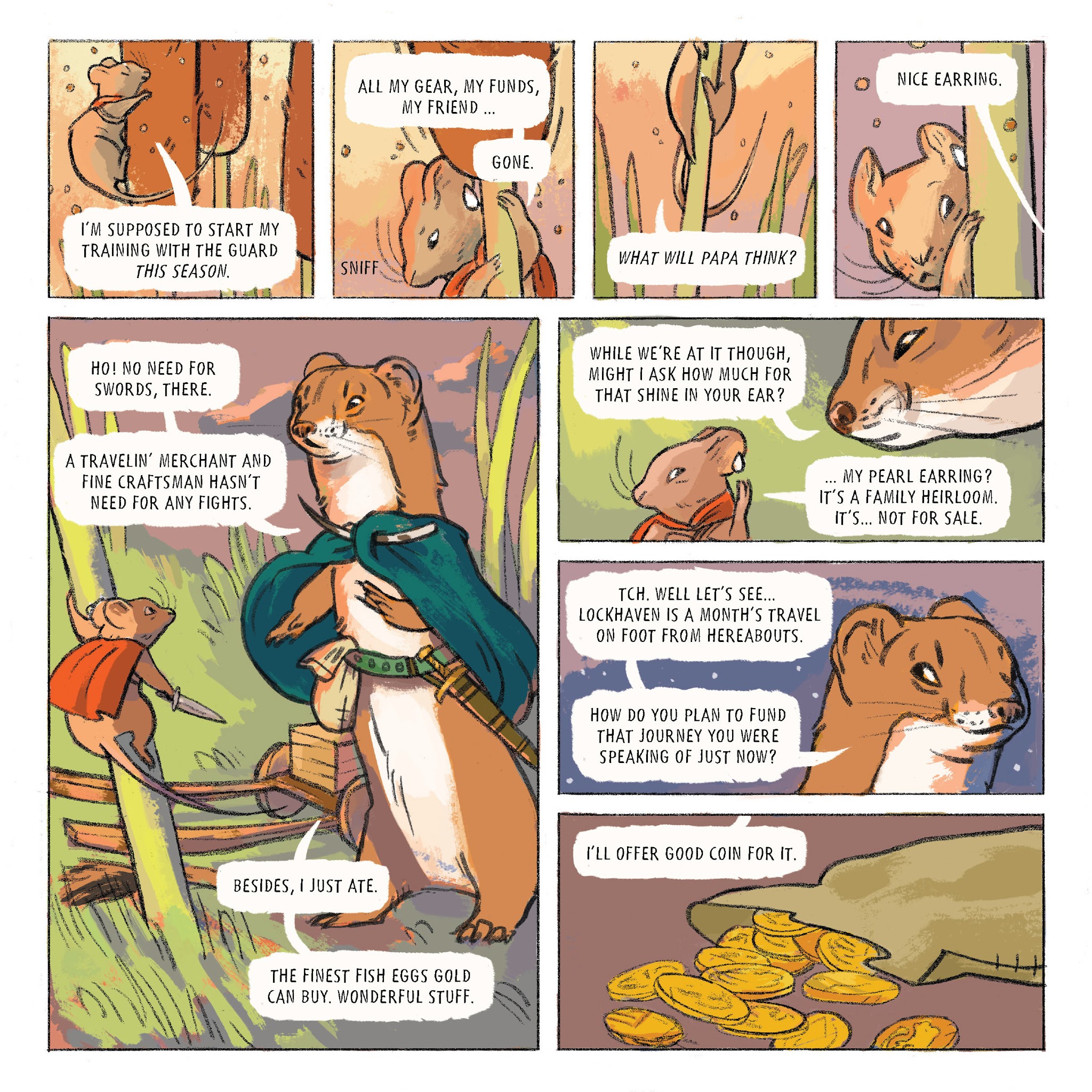Read online Mouse Guard: Legends of the Guard Volume Three comic -  Issue # TPB - 113