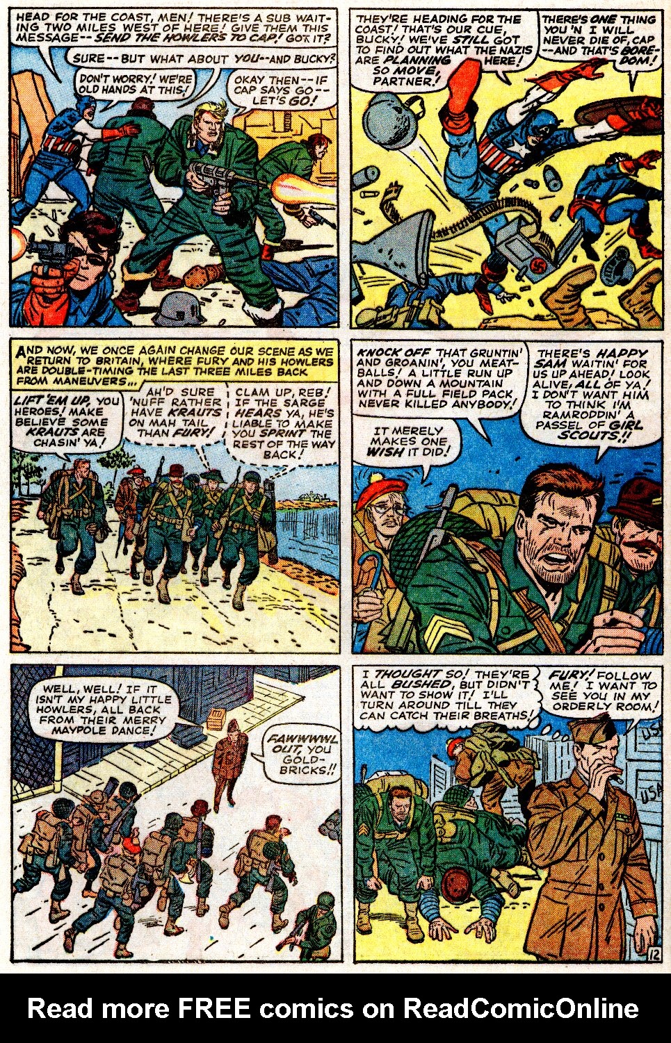 Read online Sgt. Fury comic -  Issue #13 - 17