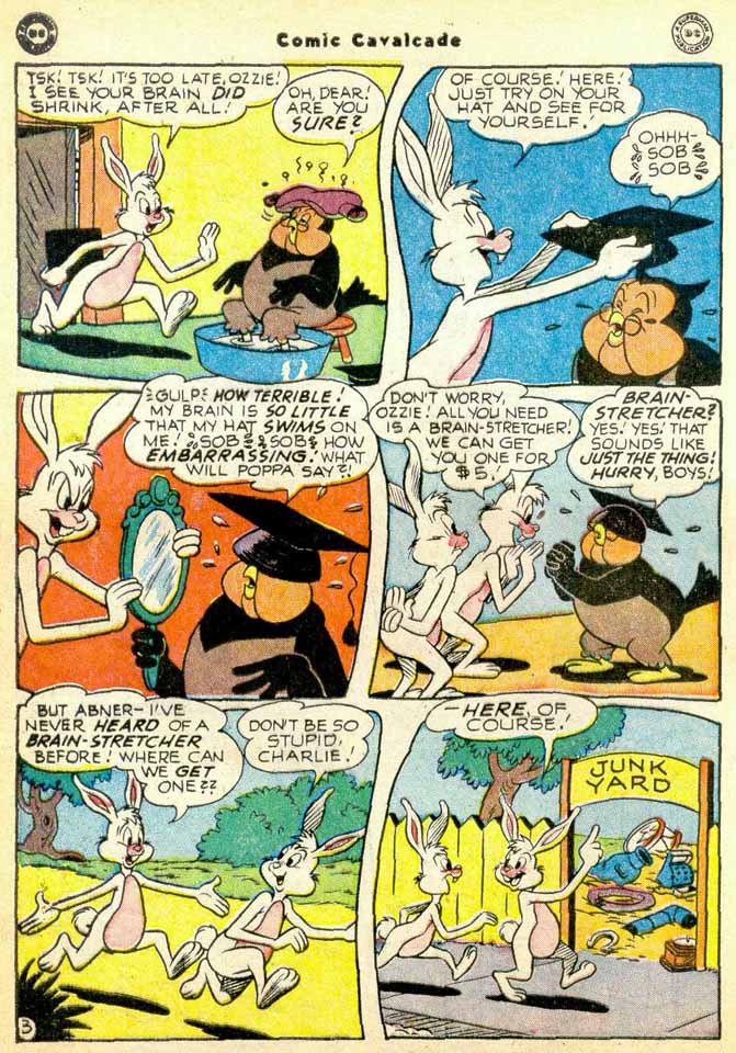 Read online Comic Cavalcade comic -  Issue #35 - 46