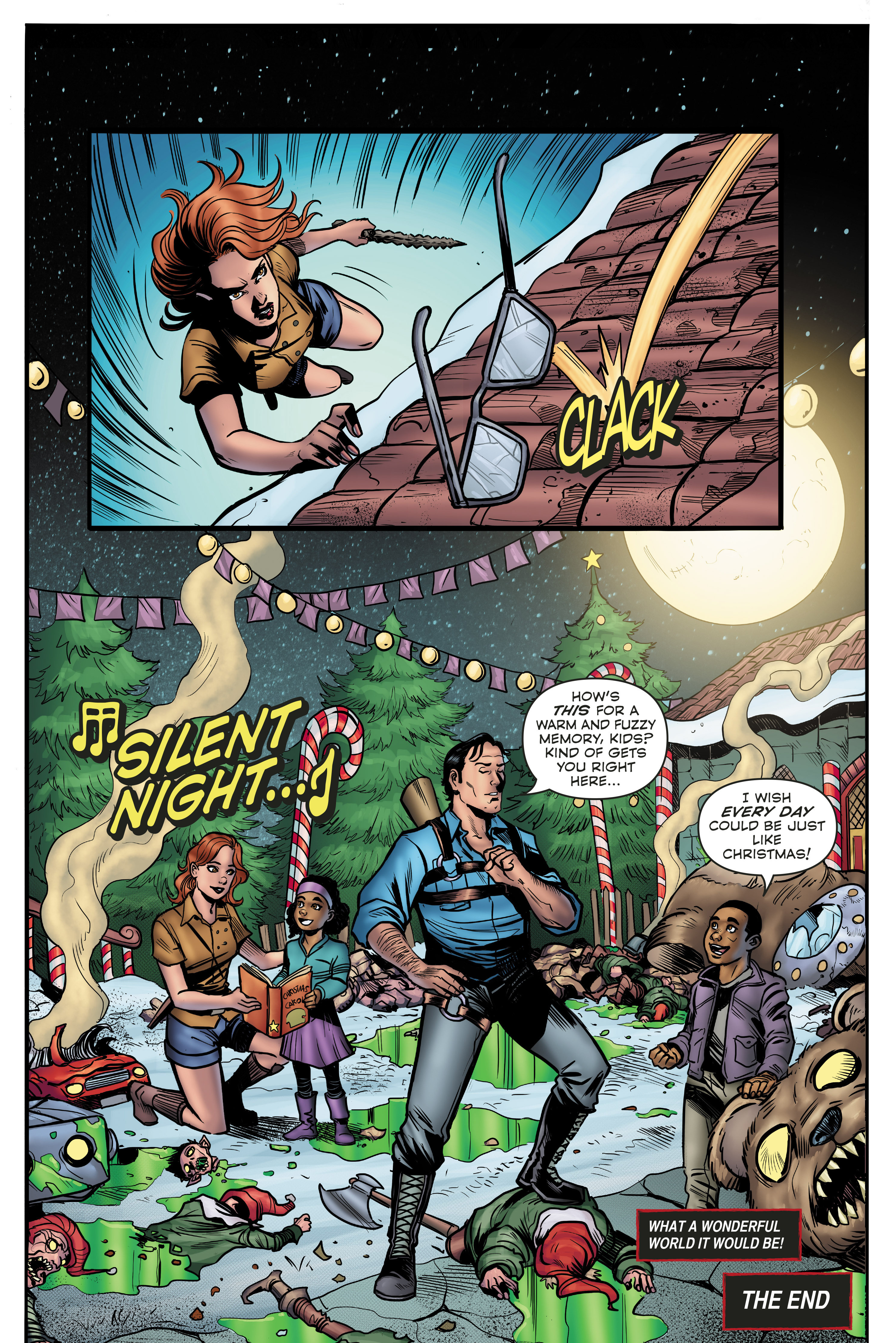 Read online Evil Dead 2: A Merry Deadite X-Mas comic -  Issue #2 - 22