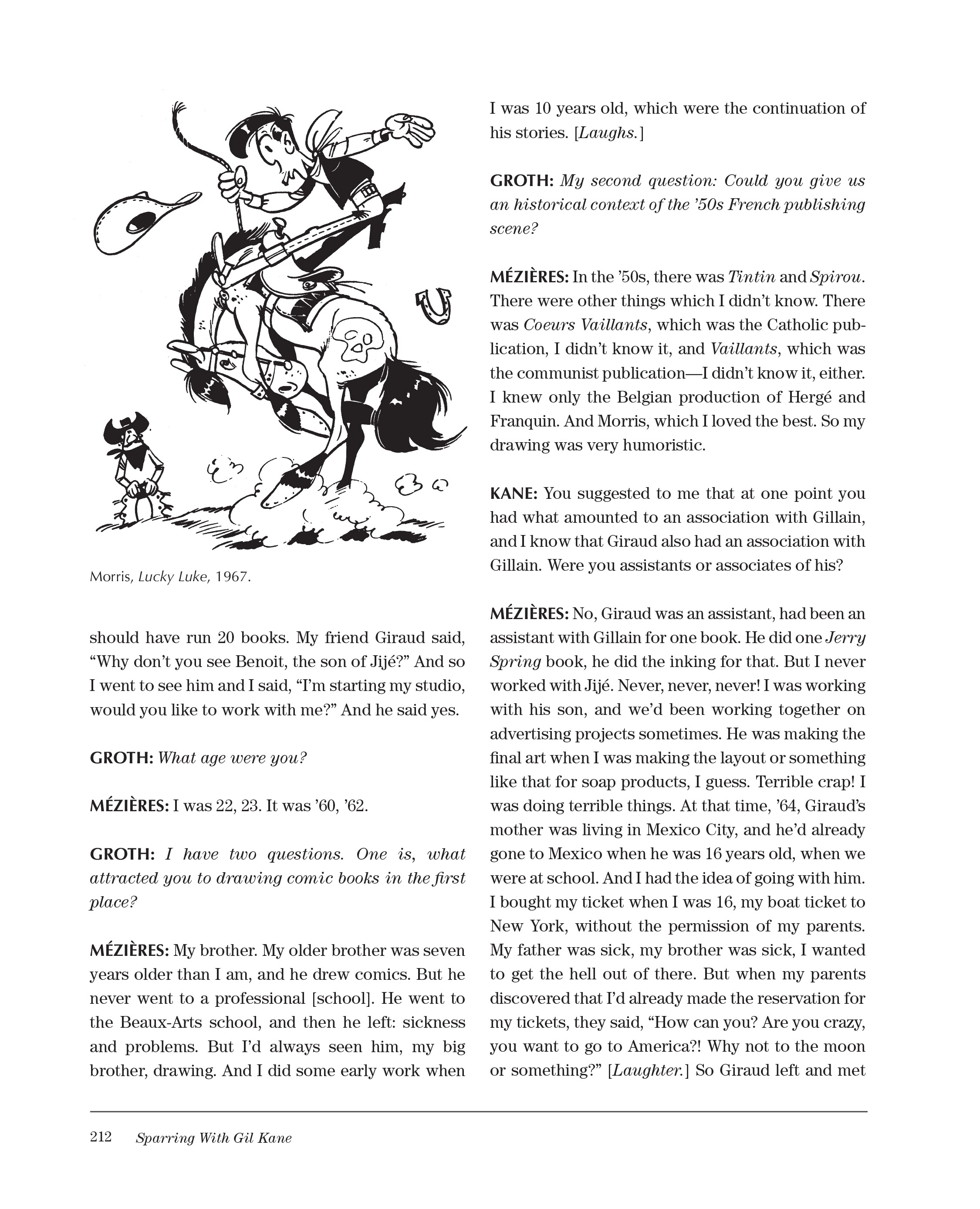 Read online Sparring With Gil Kane: Colloquies On Comic Art and Aesthetics comic -  Issue # TPB (Part 3) - 12
