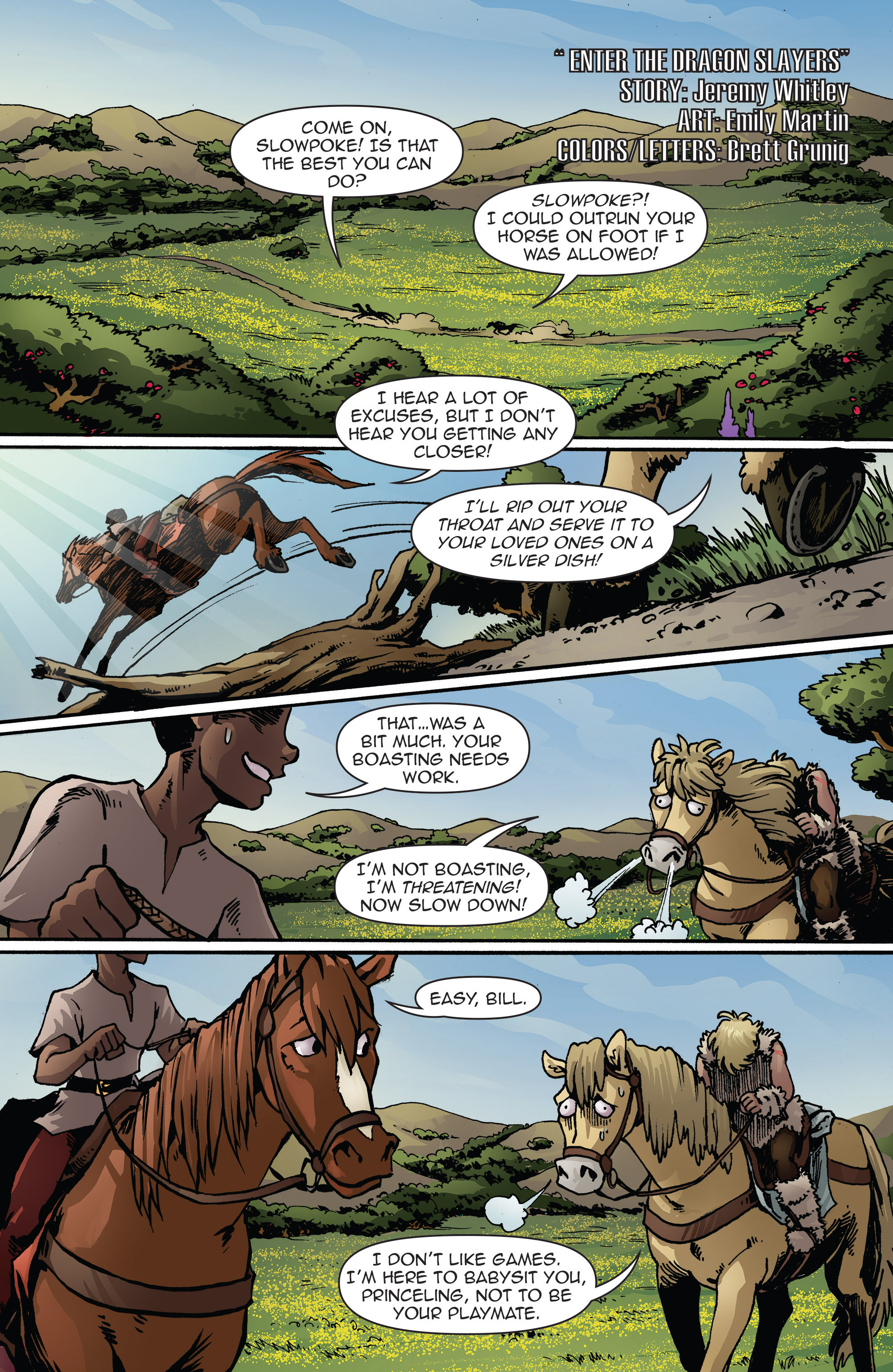 Read online Princeless: Make Yourself comic -  Issue #1 - 2