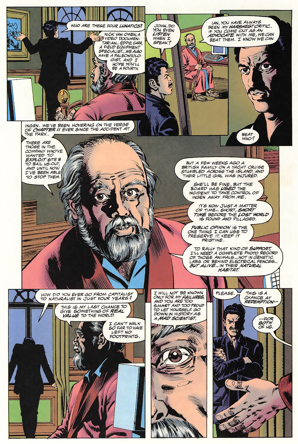 Read online The Lost World: Jurassic Park comic -  Issue #1 - 12