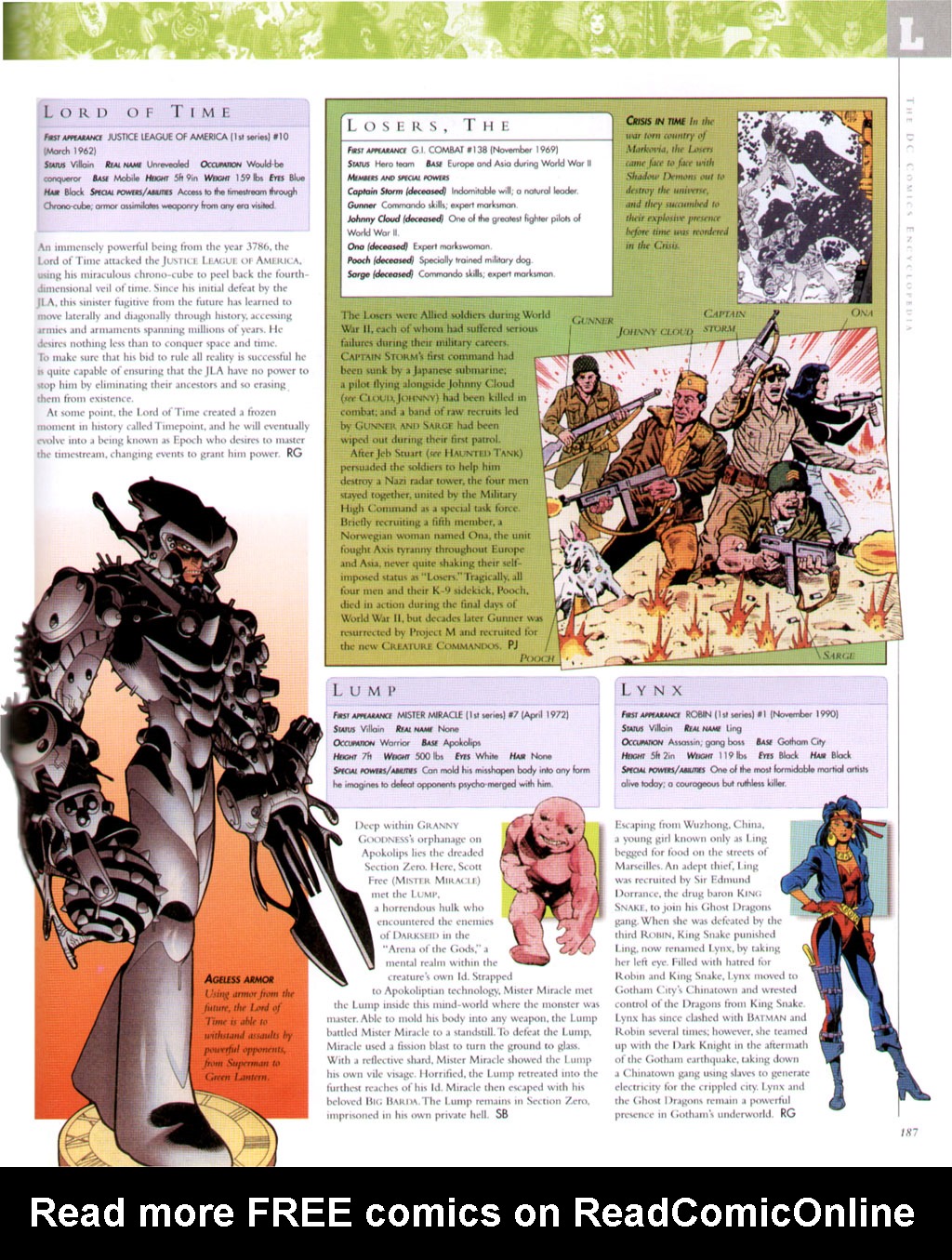 Read online The DC Comics Encyclopedia comic -  Issue # TPB 1 - 188
