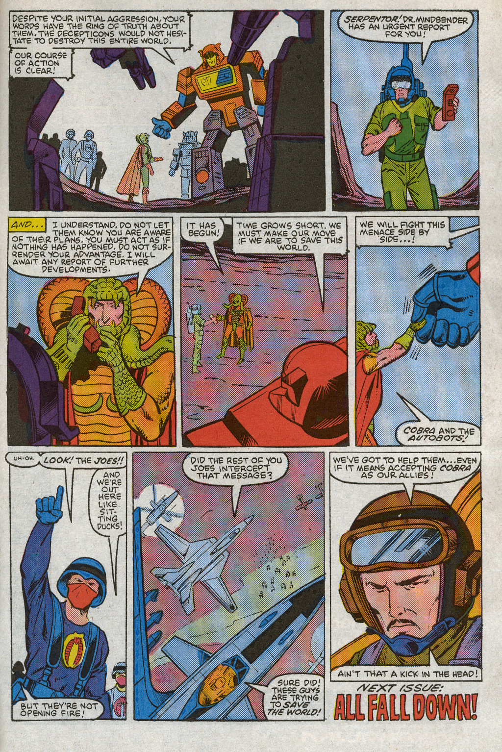 Read online G.I. Joe and The Transformers comic -  Issue #3 - 32