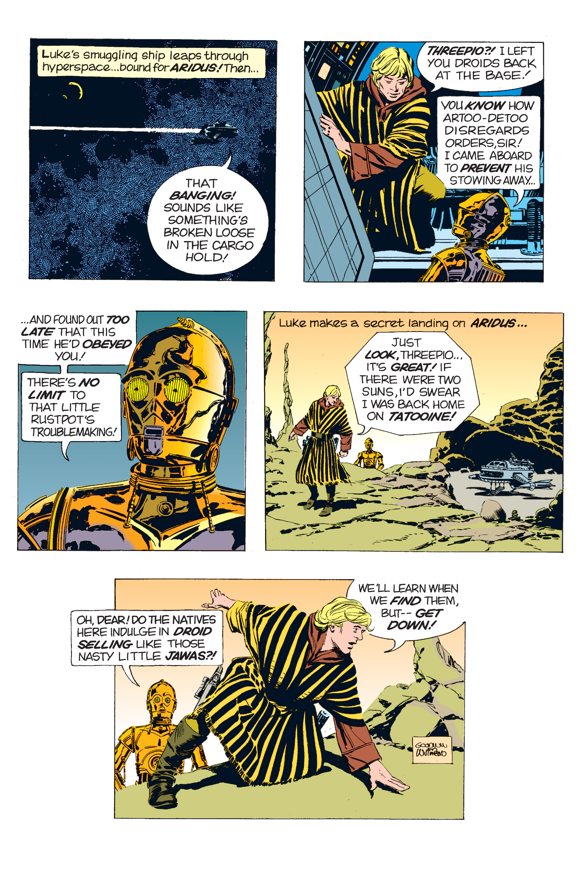 Read online Classic Star Wars comic -  Issue #10 - 11