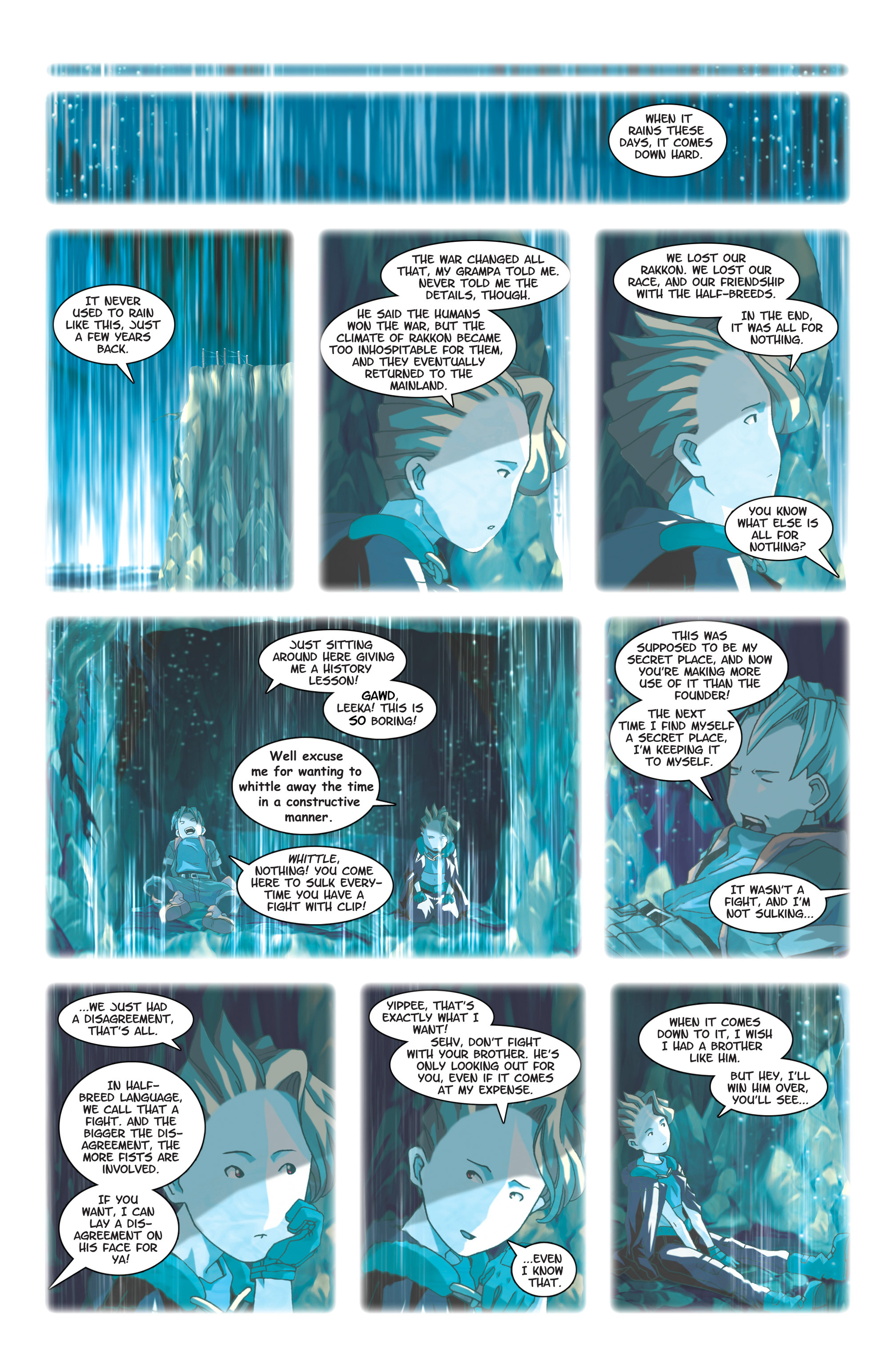Read online Feather comic -  Issue #5 - 3