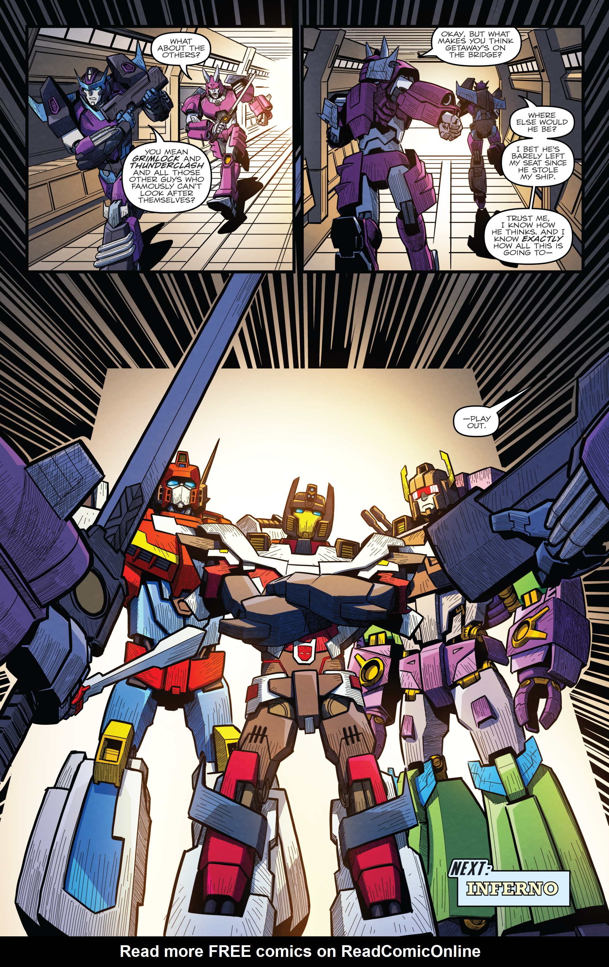 Read online The Transformers: Lost Light comic -  Issue #19 - 22