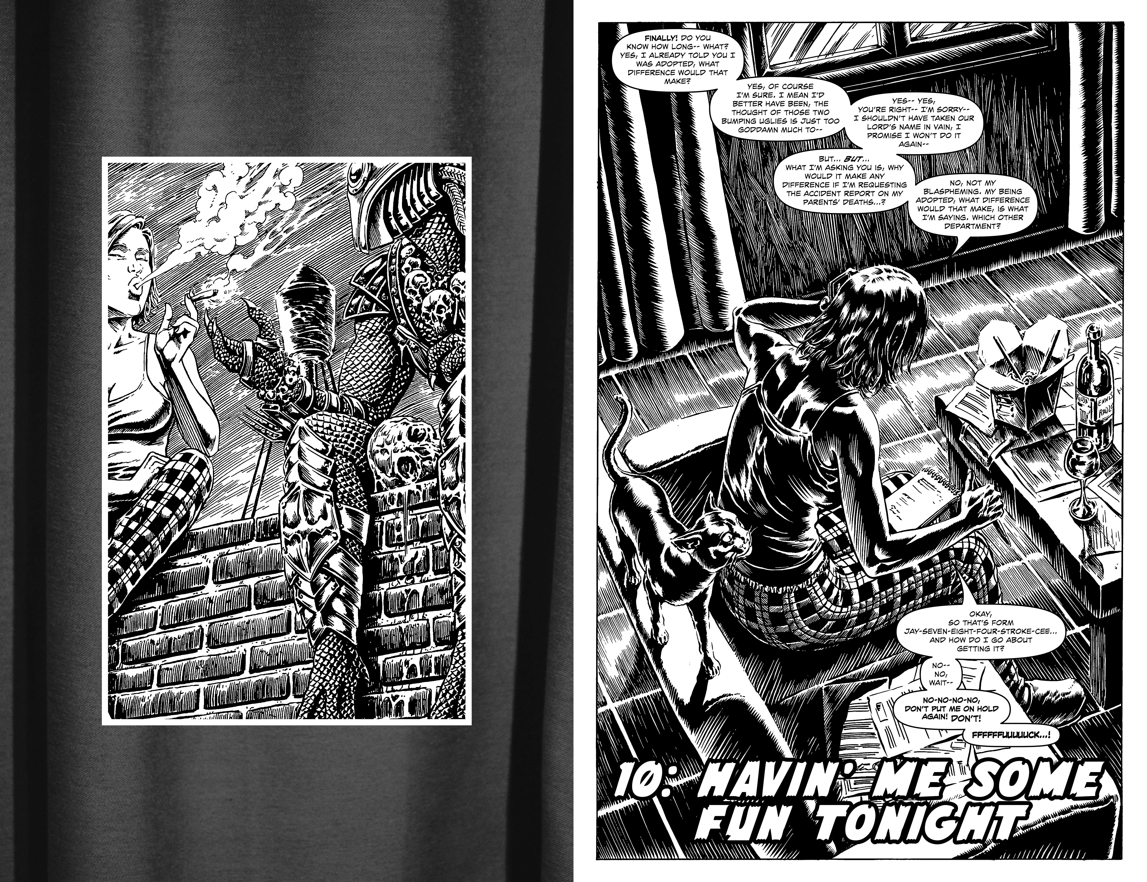 Read online Alan Moore's Cinema Purgatorio comic -  Issue #10 - 11