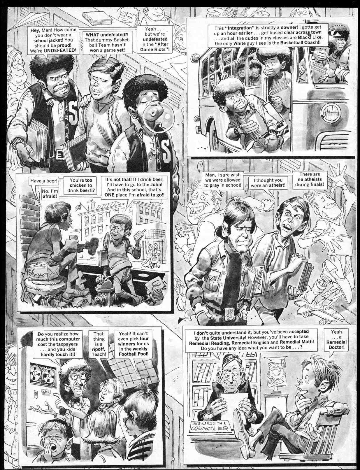 Read online MAD comic -  Issue #196 - 40