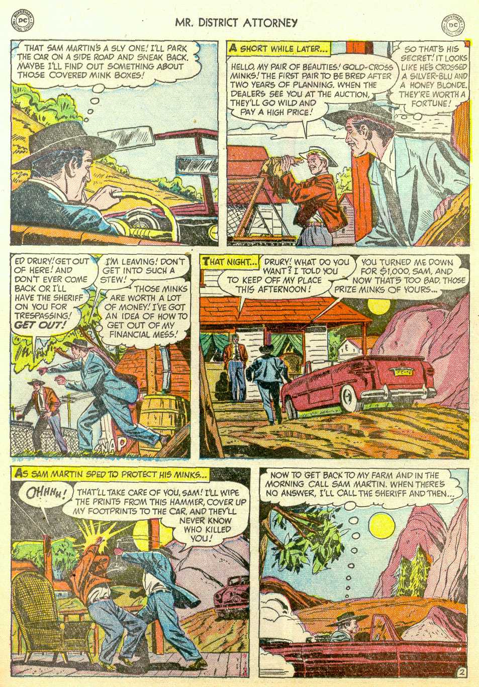 Read online Mr. District Attorney comic -  Issue #18 - 30