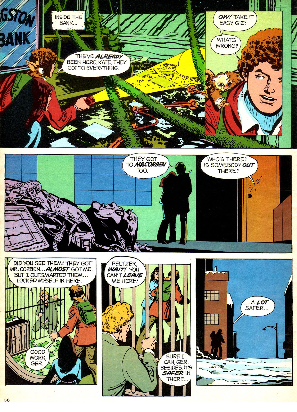 Gremlins: The Official Comic Strip Adaptation issue Full - Page 50