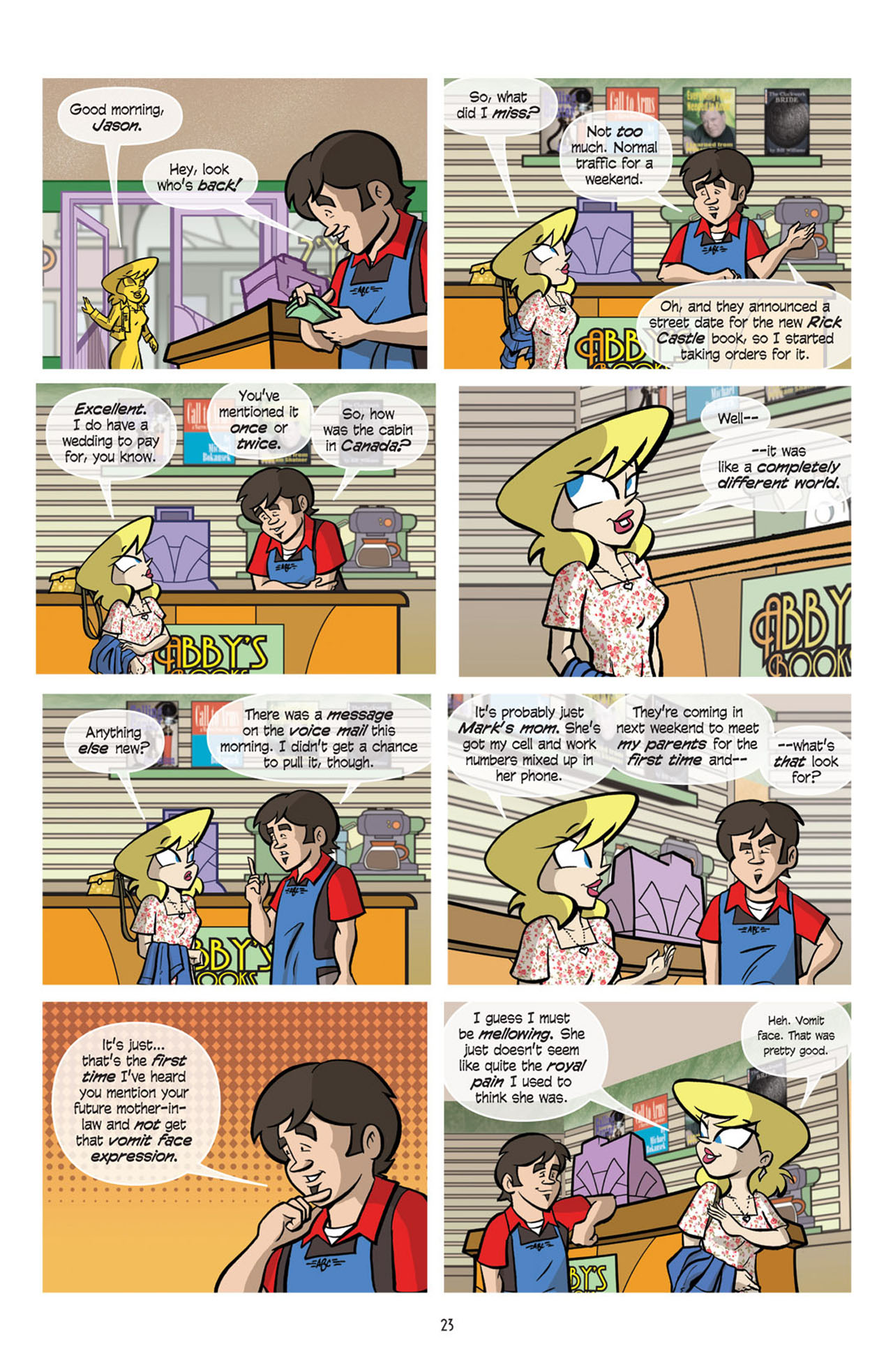 Read online Love and Capes comic -  Issue #11 - 25