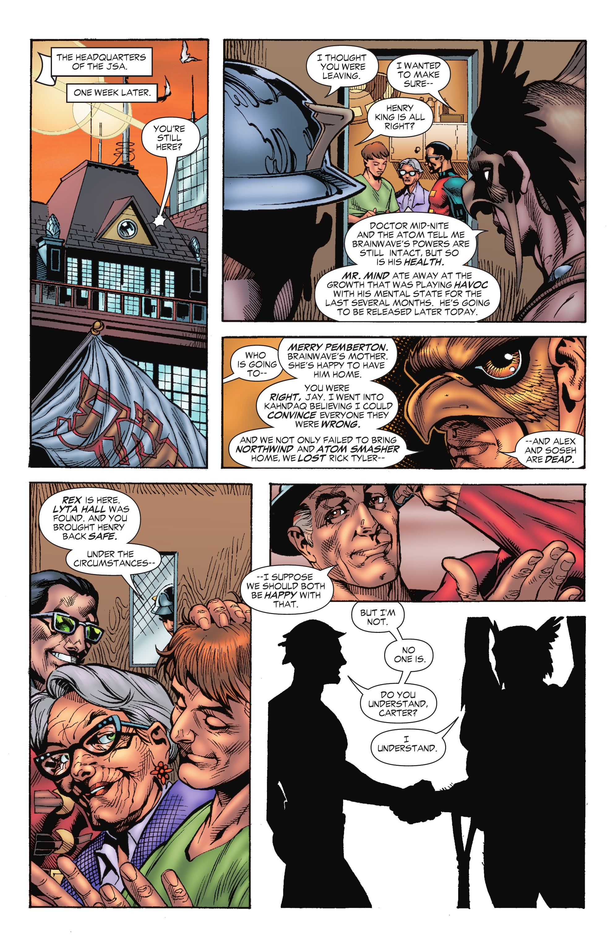 Read online Black Adam/JSA: Black Reign comic -  Issue # TPB - 129
