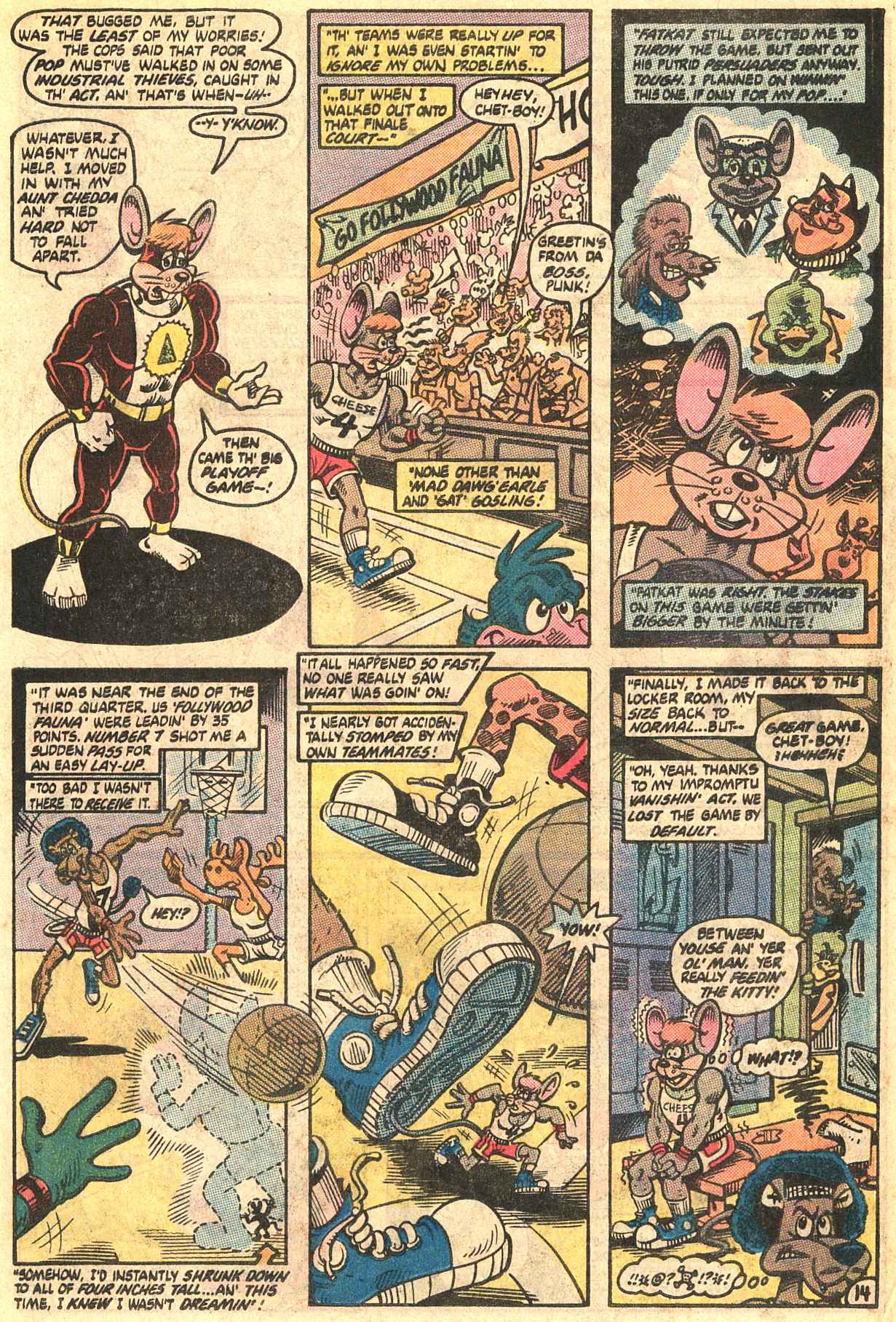 Read online Captain Carrot and His Amazing Zoo Crew! comic -  Issue #12 - 16