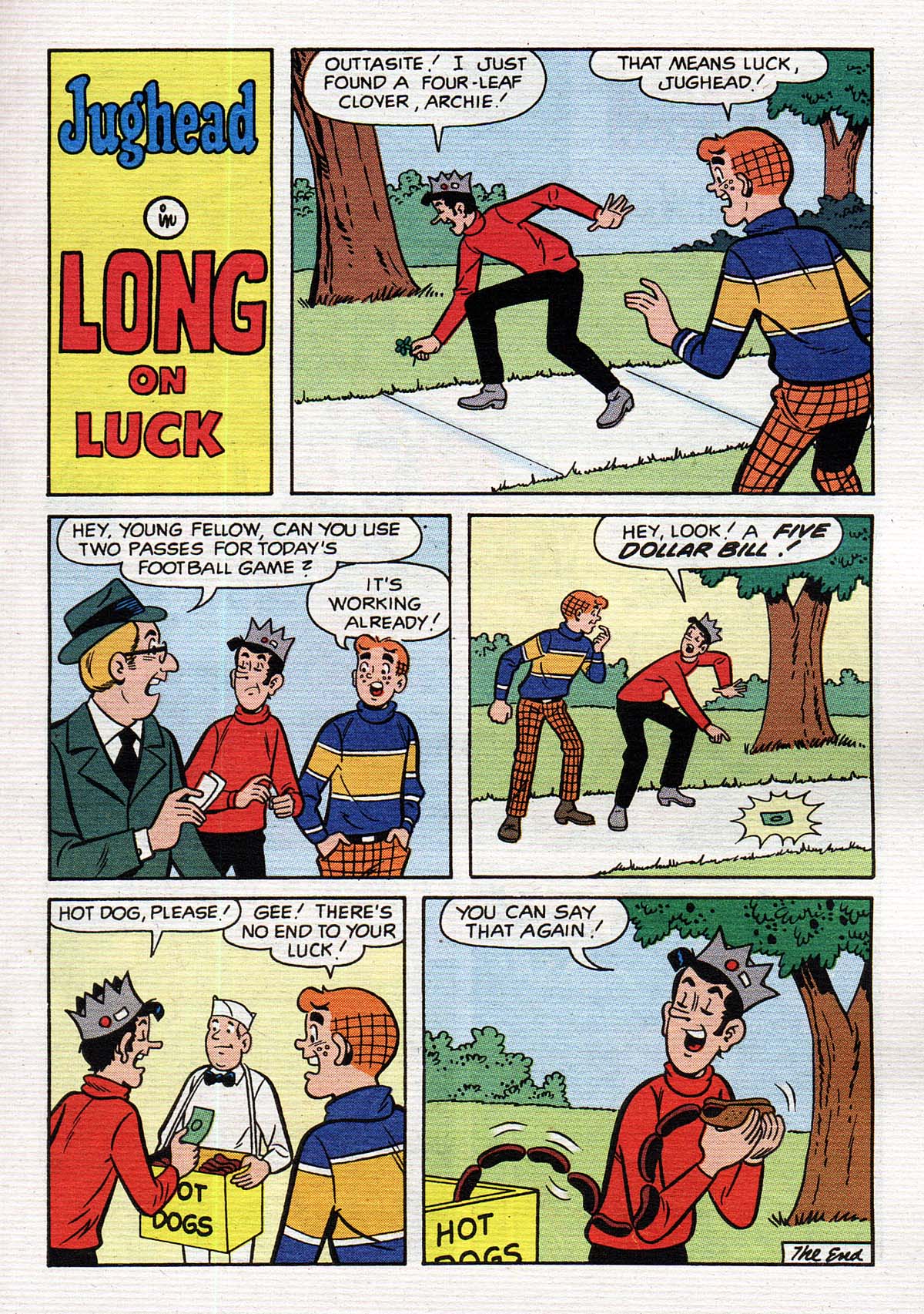 Read online Jughead's Double Digest Magazine comic -  Issue #107 - 100