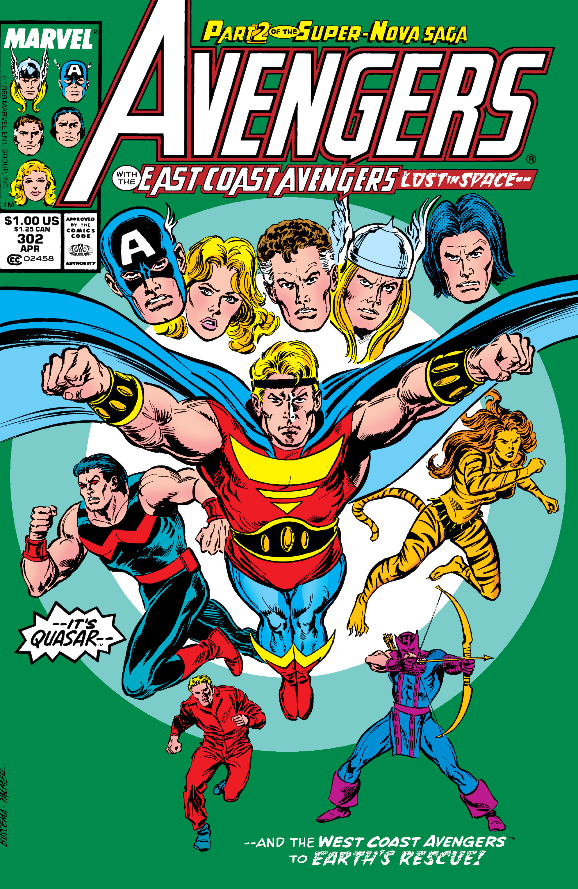 Read online The Avengers (1963) comic -  Issue #302 - 1