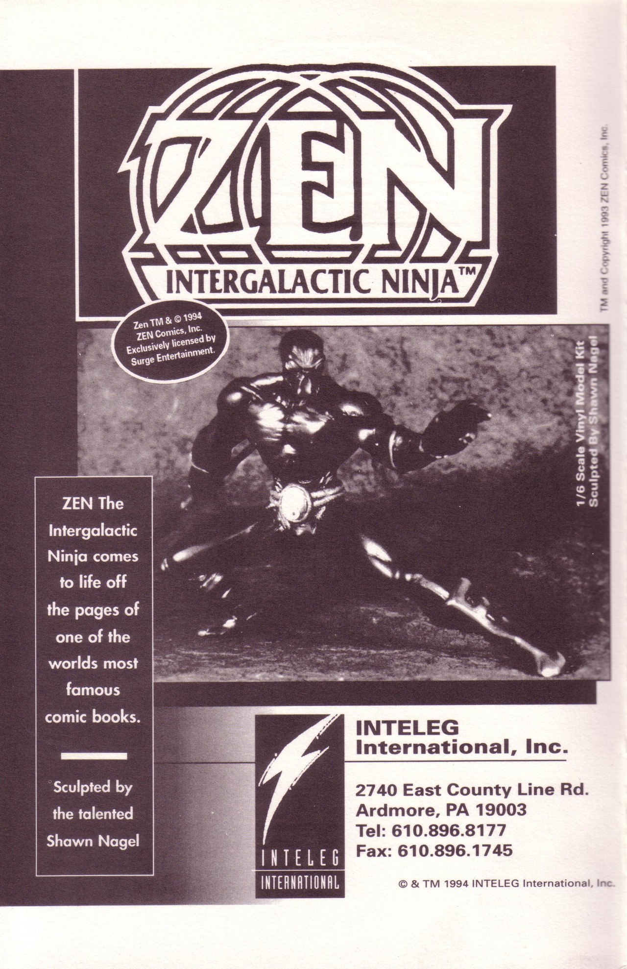 Read online Zen Intergalactic Ninja Color comic -  Issue #6 - 2