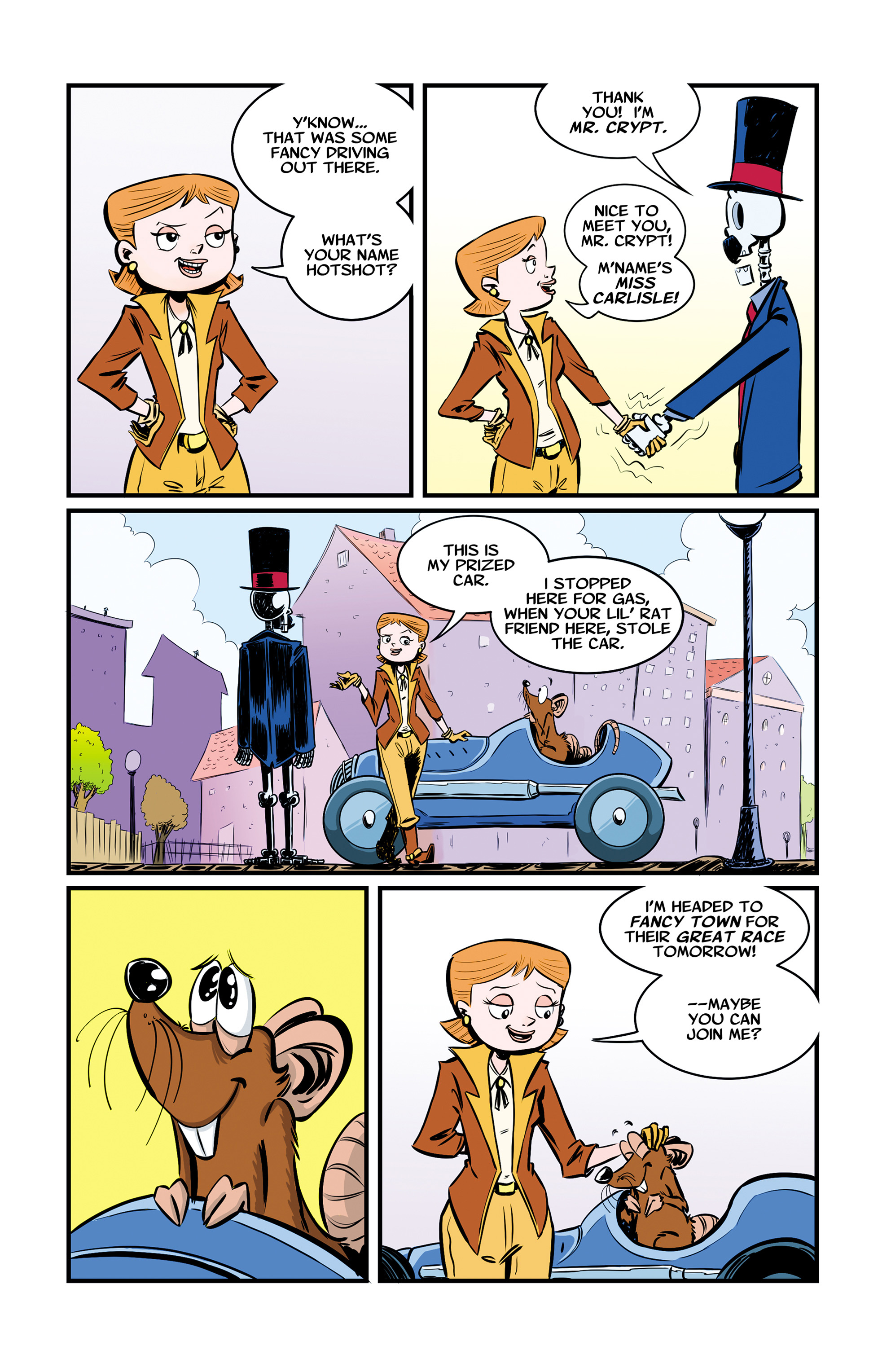 Read online The Adventures of Mr. Crypt and Baron Rat comic -  Issue #2 - 9