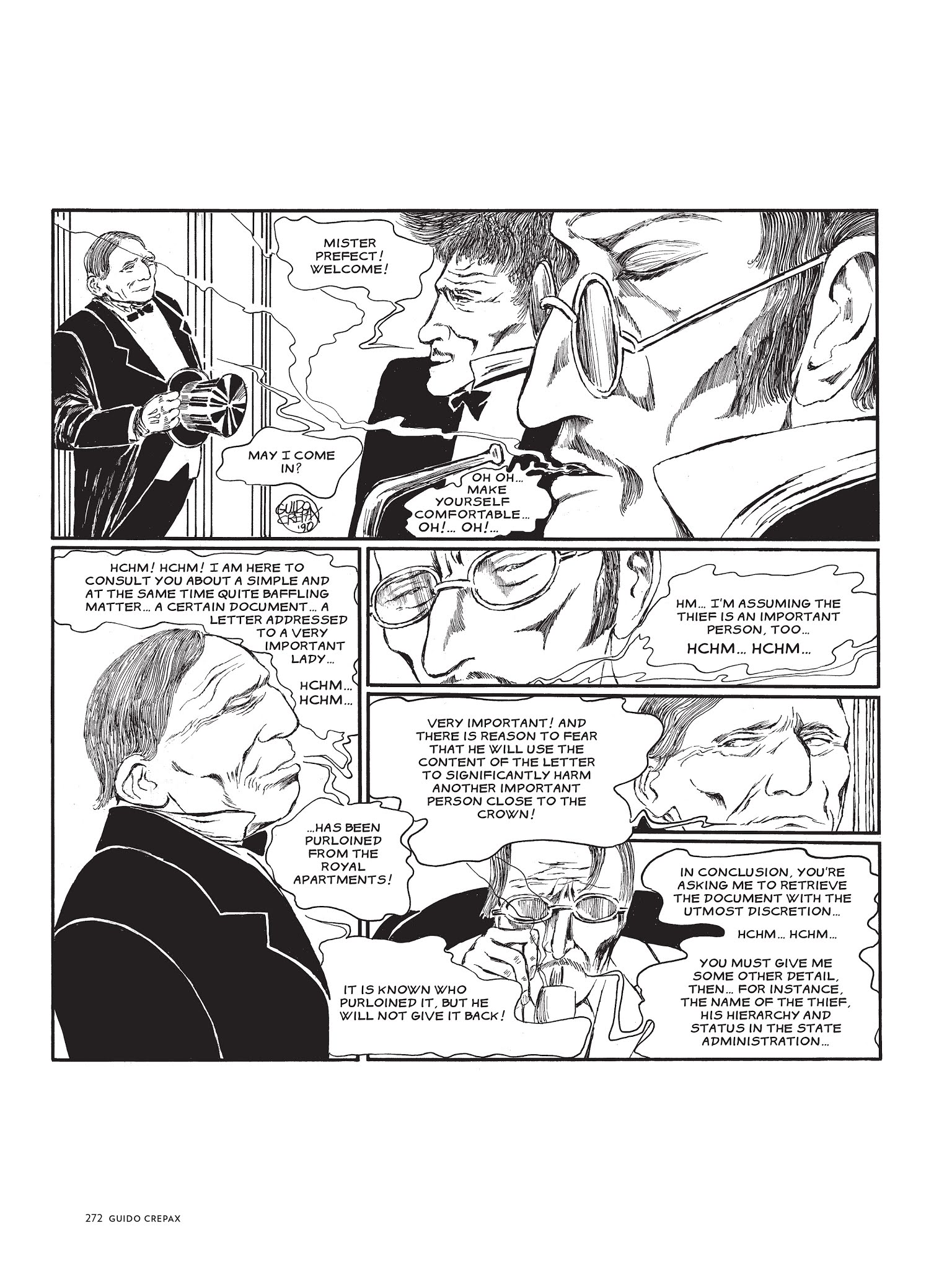 Read online The Complete Crepax comic -  Issue # TPB 3 - 260