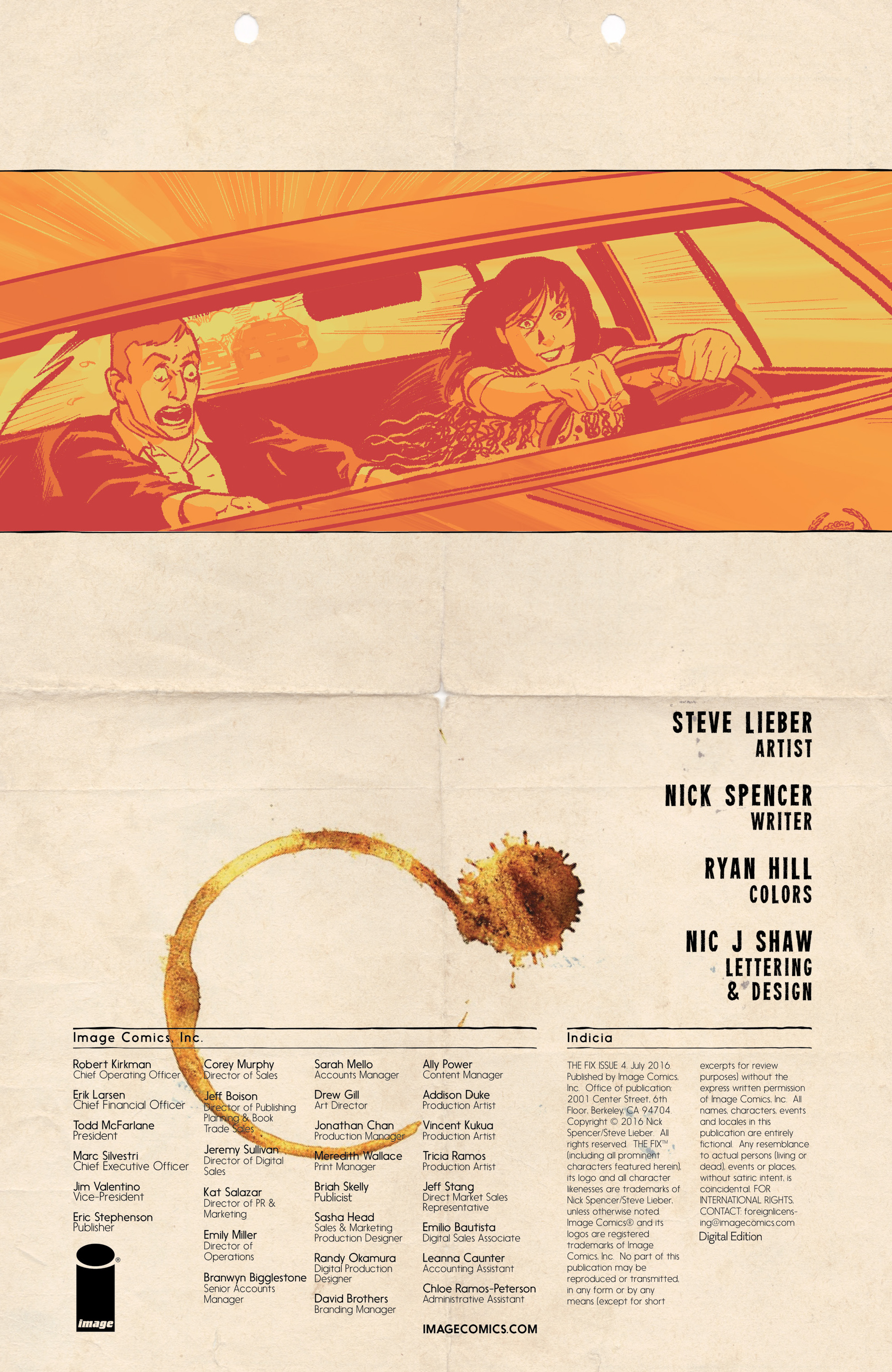 Read online The Fix comic -  Issue #4 - 2