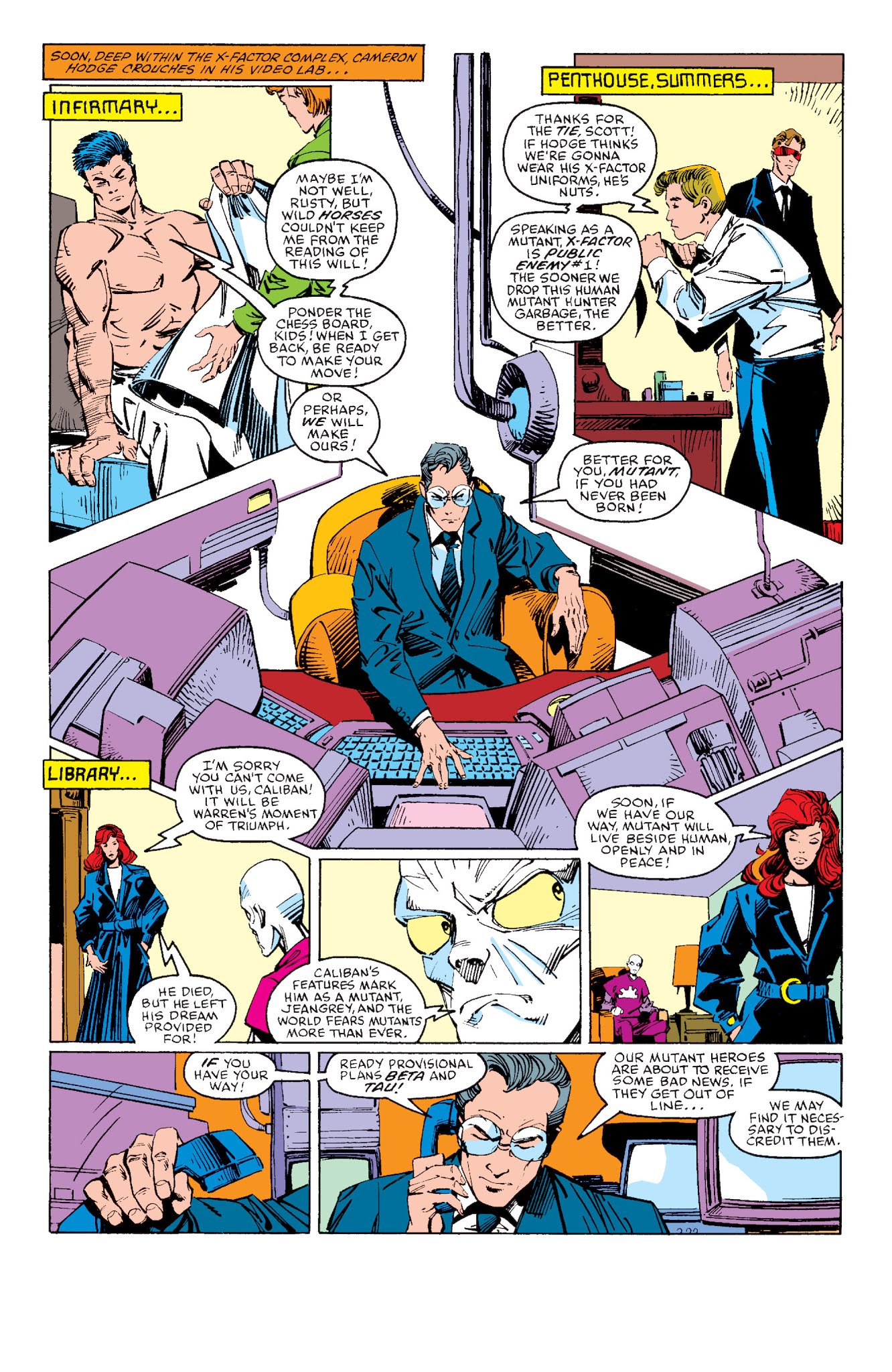Read online X-Men: Fall of the Mutants comic -  Issue # TPB 2 (Part 2) - 29