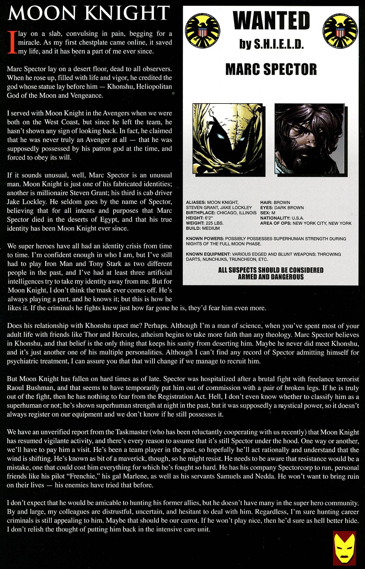 Read online Civil War Files comic -  Issue # Full - 26