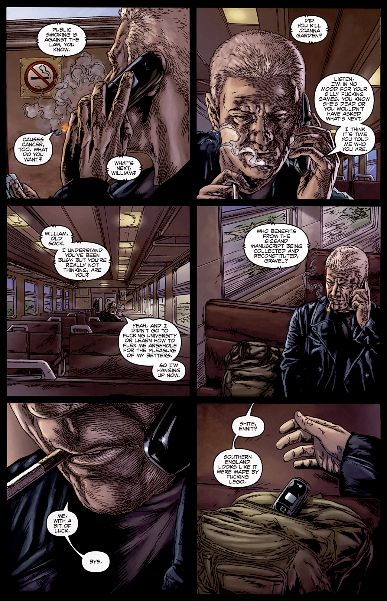 Read online Gravel comic -  Issue #3 - 6