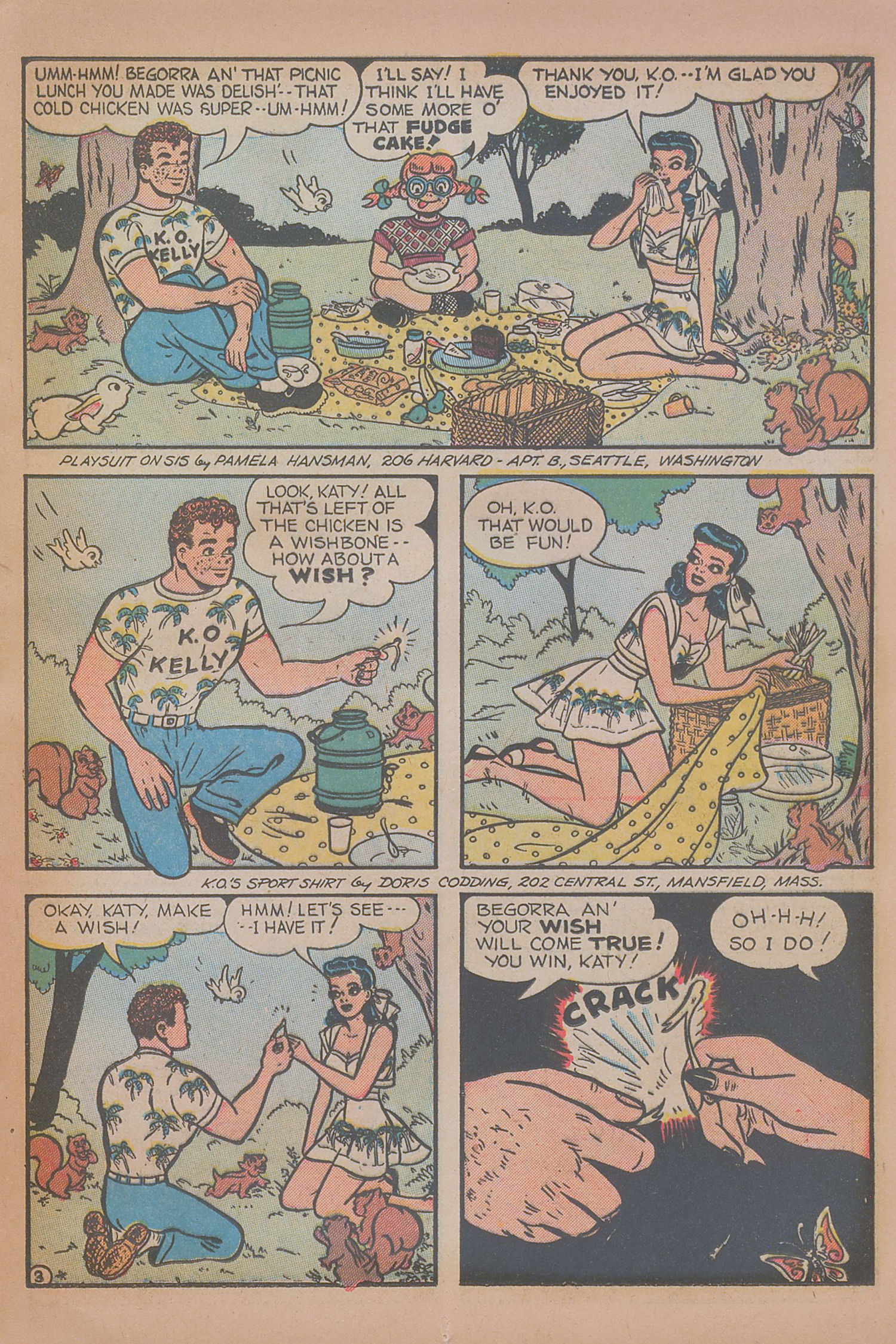 Read online Katy Keene (1949) comic -  Issue #3 - 13