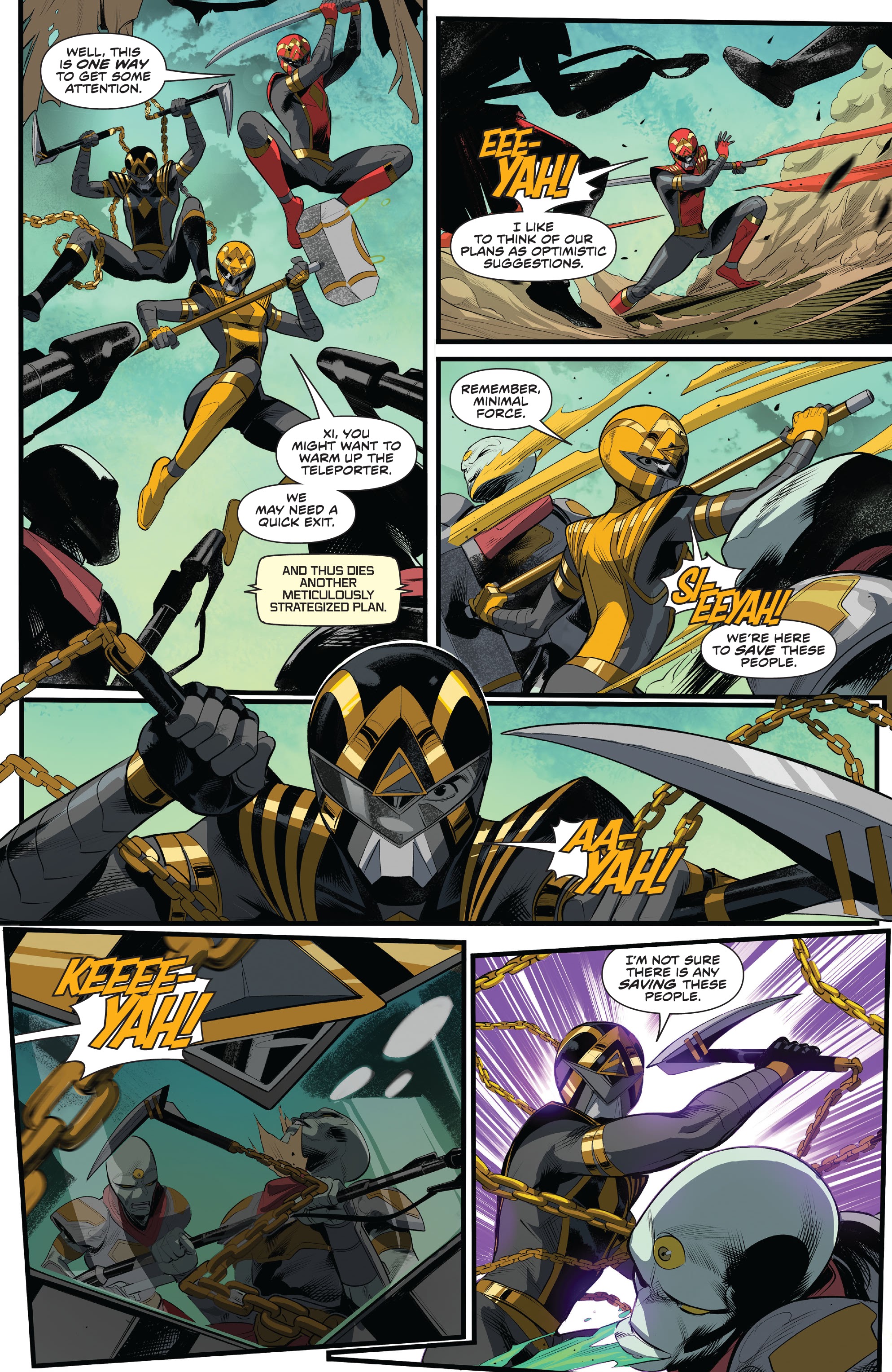 Read online Power Rangers comic -  Issue #7 - 17