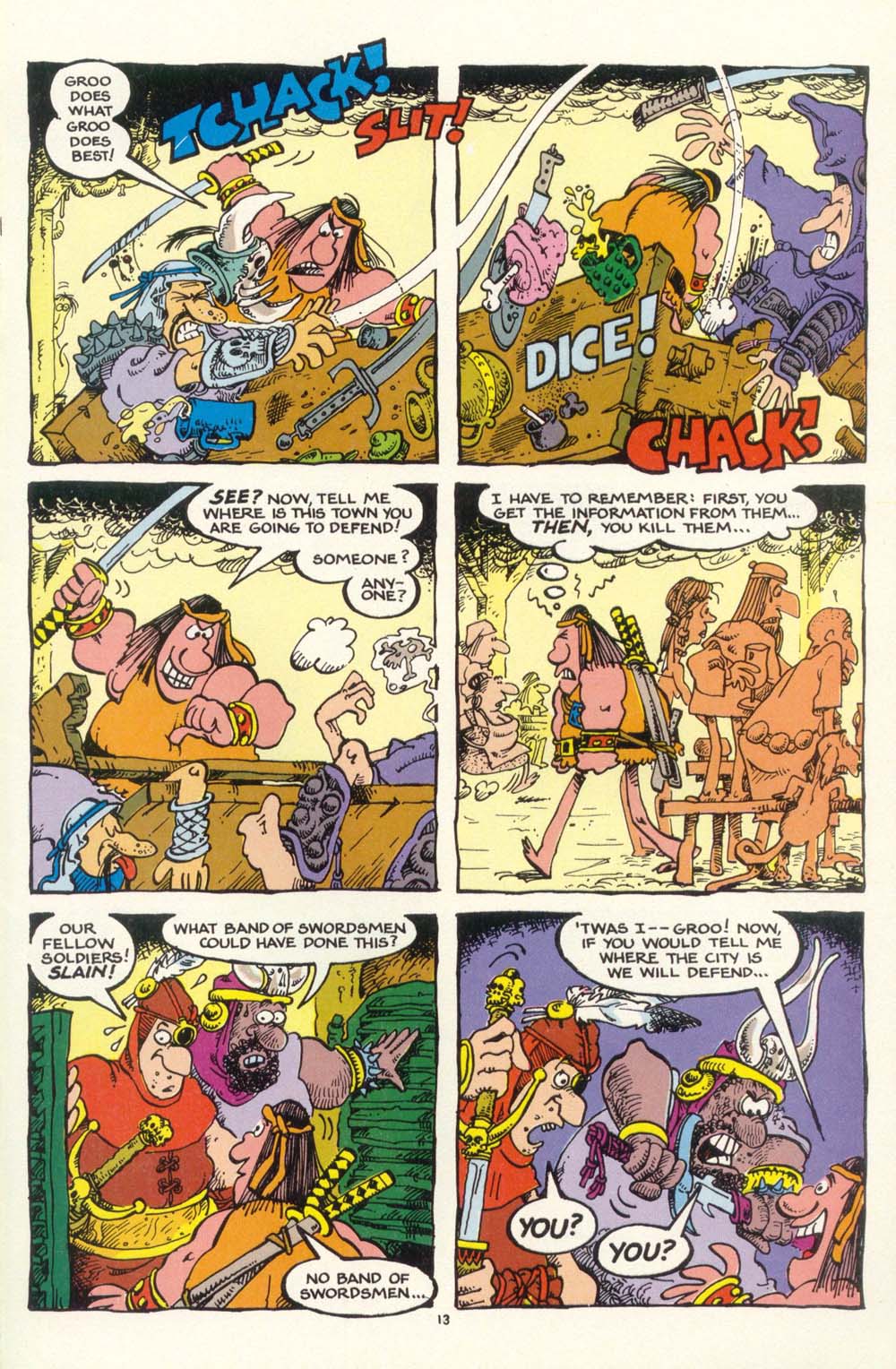 Read online Groo the Wanderer comic -  Issue #7 - 14