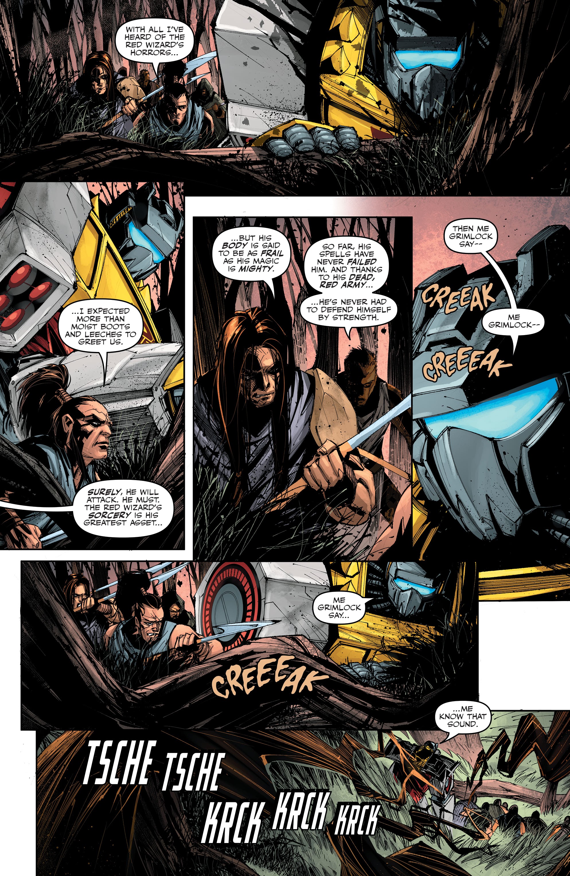 Read online Transformers: King Grimlock comic -  Issue #3 - 10