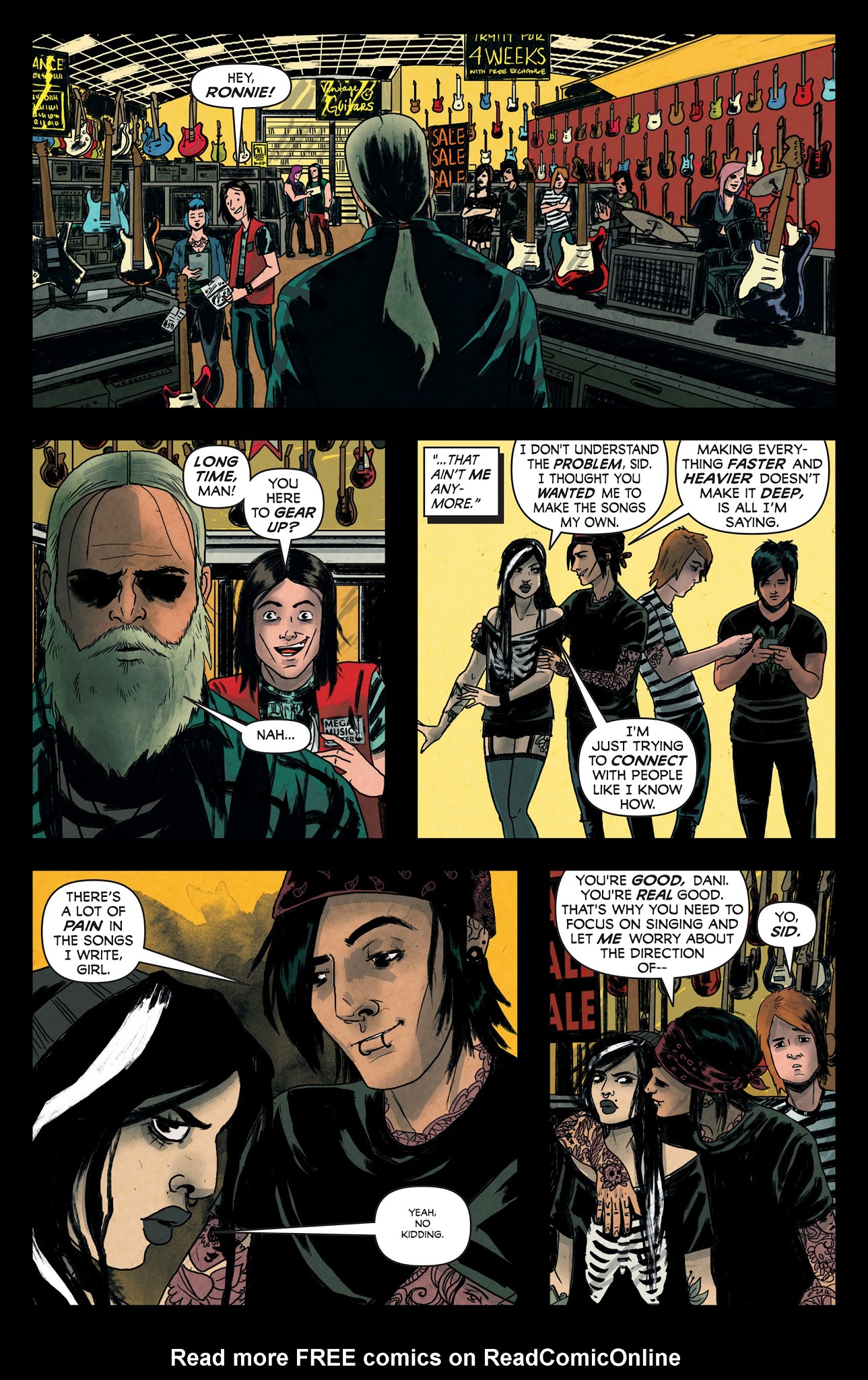 Read online Rockstars comic -  Issue #6 - 4