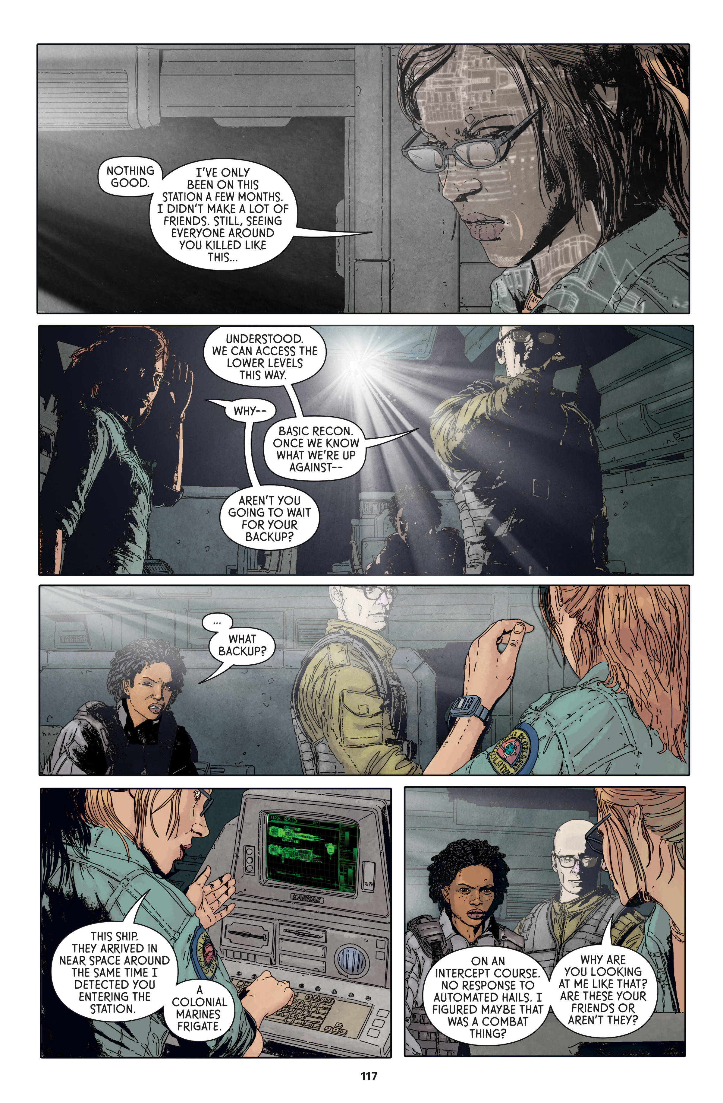 Read online Aliens: Defiance Library Edition comic -  Issue # TPB (Part 2) - 17