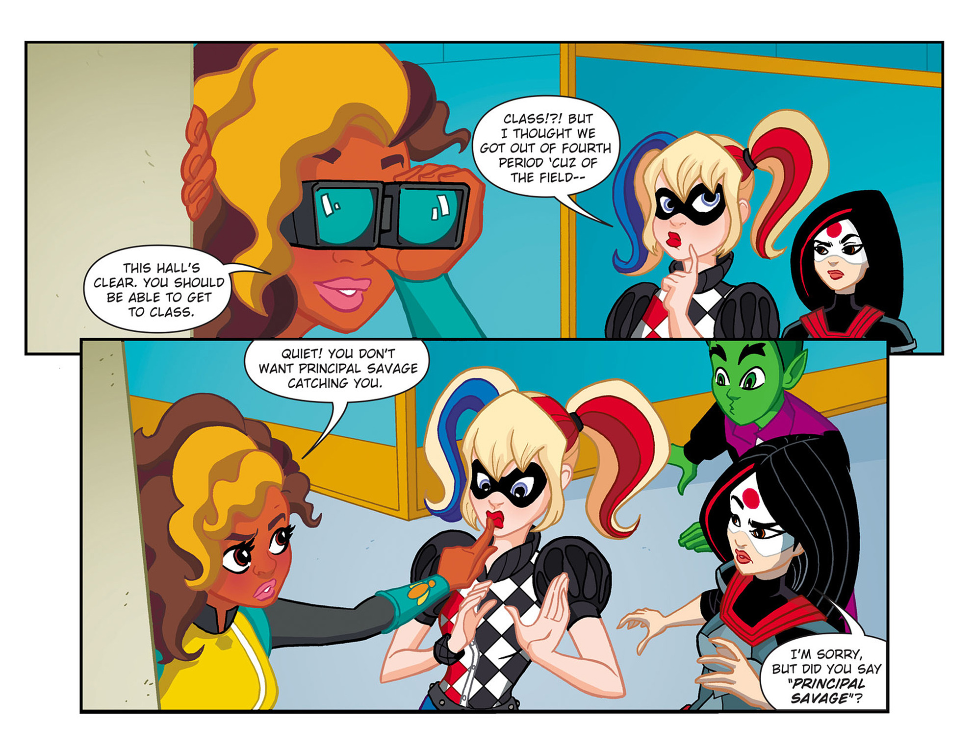 Read online DC Super Hero Girls: Past Times at Super Hero High comic -  Issue #4 - 22