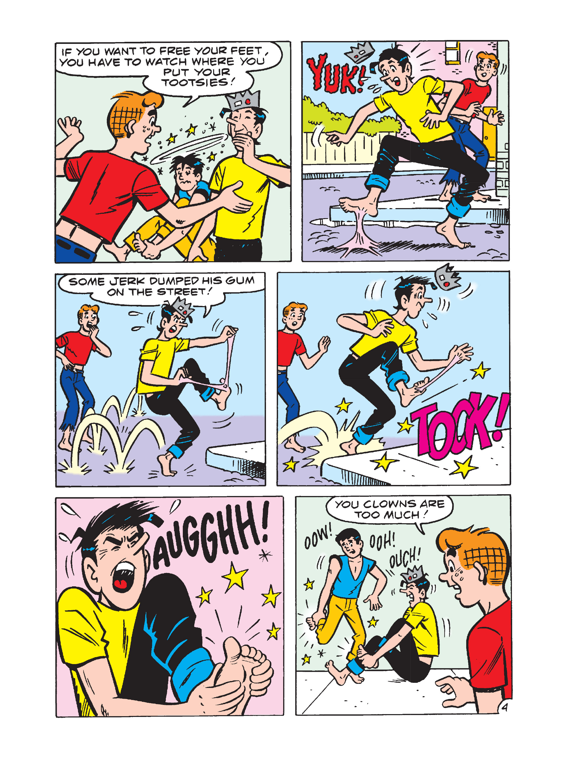 Read online Archie's Funhouse Double Digest comic -  Issue #6 - 245