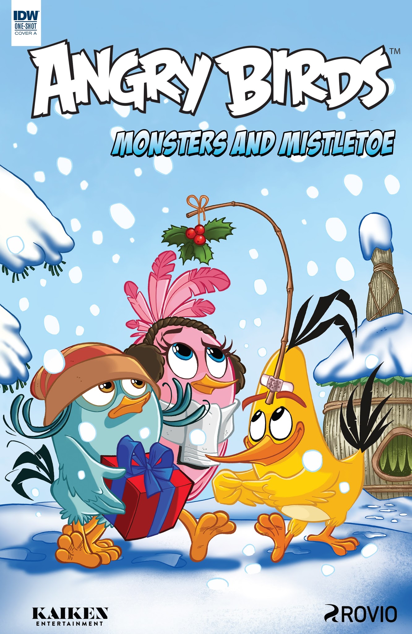 Read online Angry Birds Comics Quarterly comic -  Issue # Issue Monsters and Mistletoe - 1