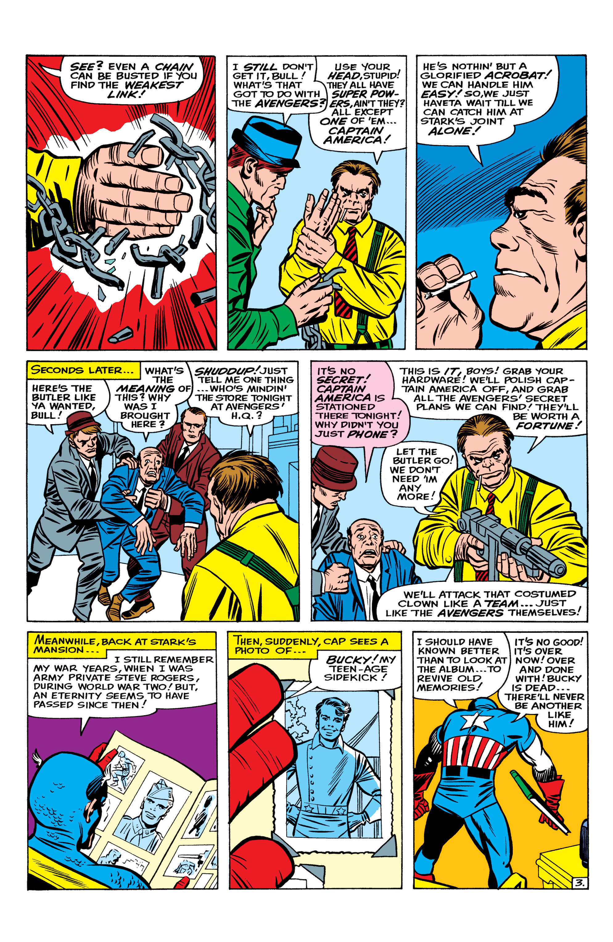 Read online Marvel Masterworks: Captain America comic -  Issue # TPB 1 (Part 1) - 9
