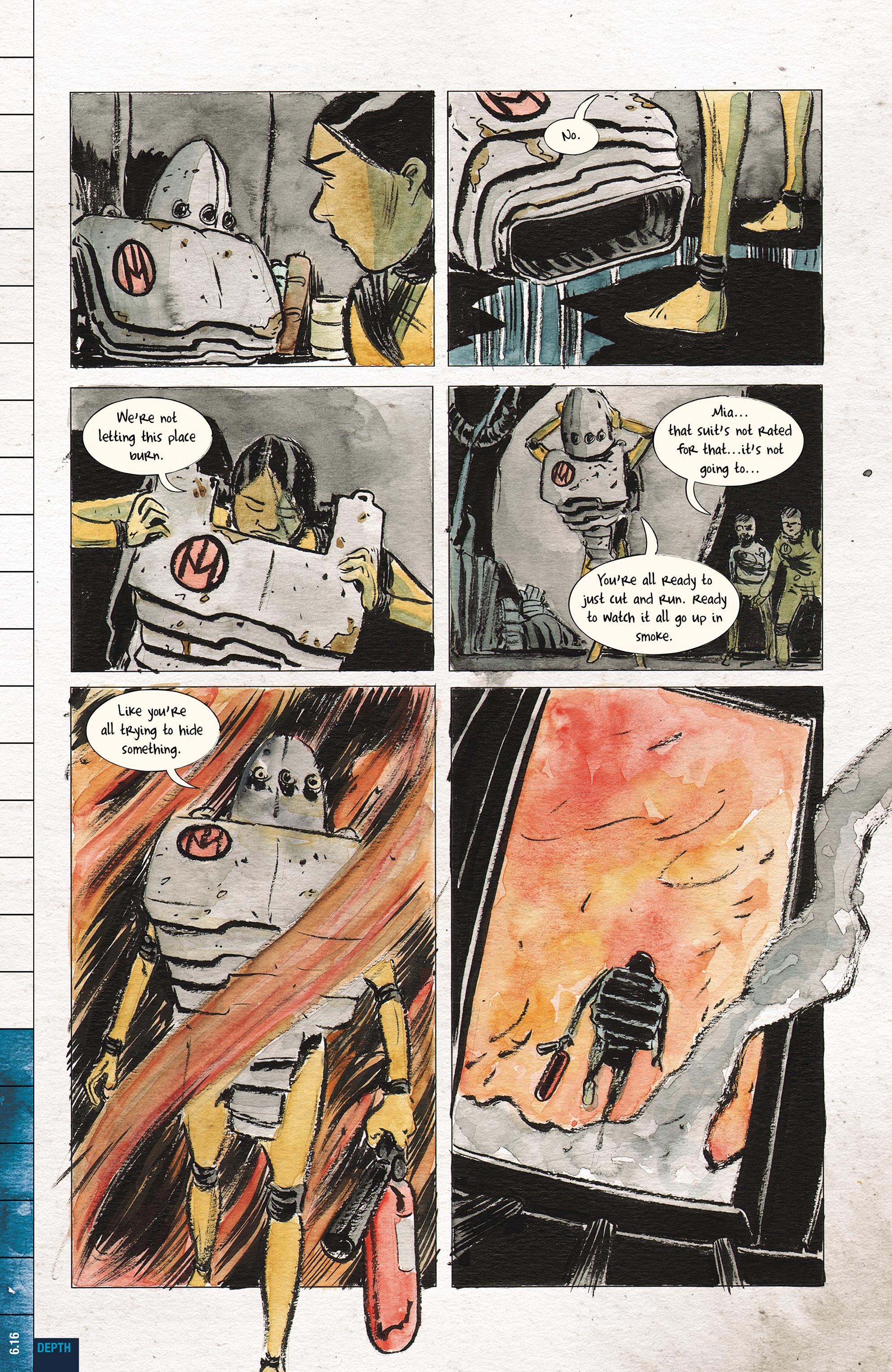 Read online Dept. H comic -  Issue #6 - 18