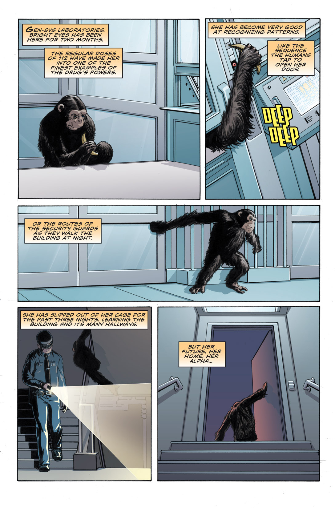 Read online Rise of the Planet of the Apes Prequel comic -  Issue # Full - 33