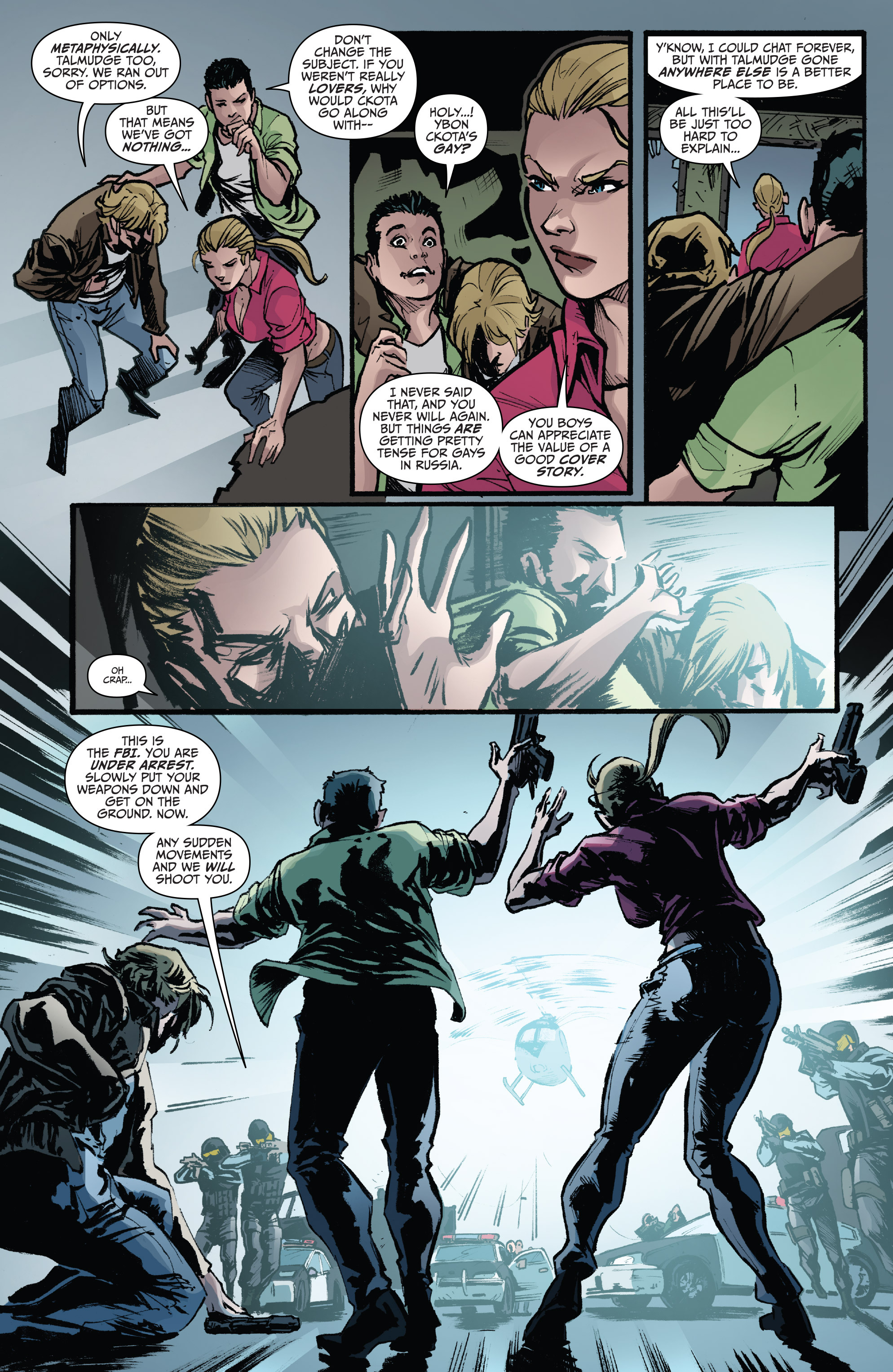 Read online 3 Guns comic -  Issue #6 - 22
