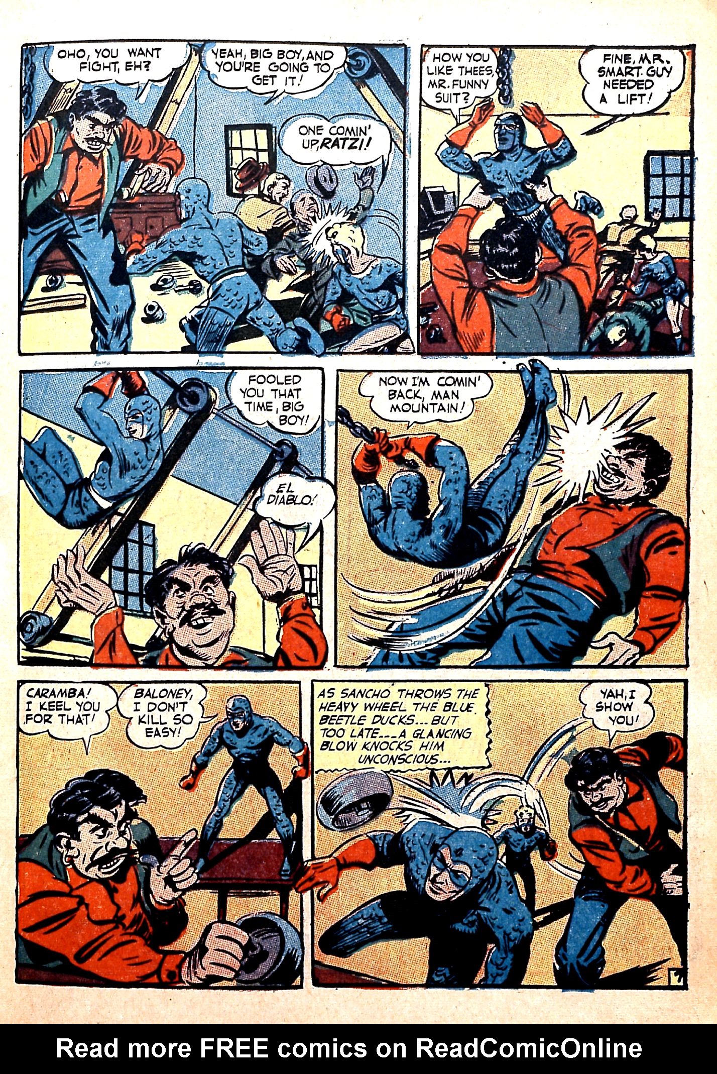 Read online The Blue Beetle comic -  Issue #17 - 29